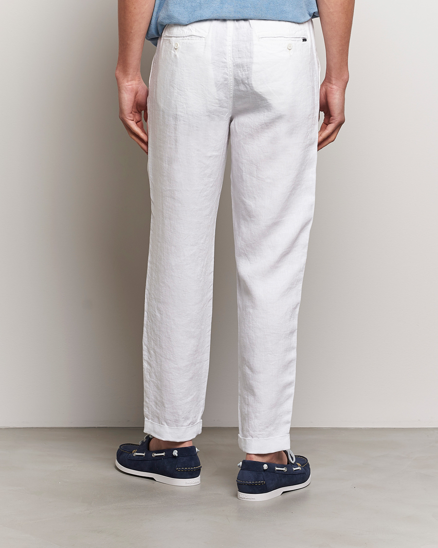 Herren | Hosen | Polo Ralph Lauren | Prepster Linen Trousers Ceramic White