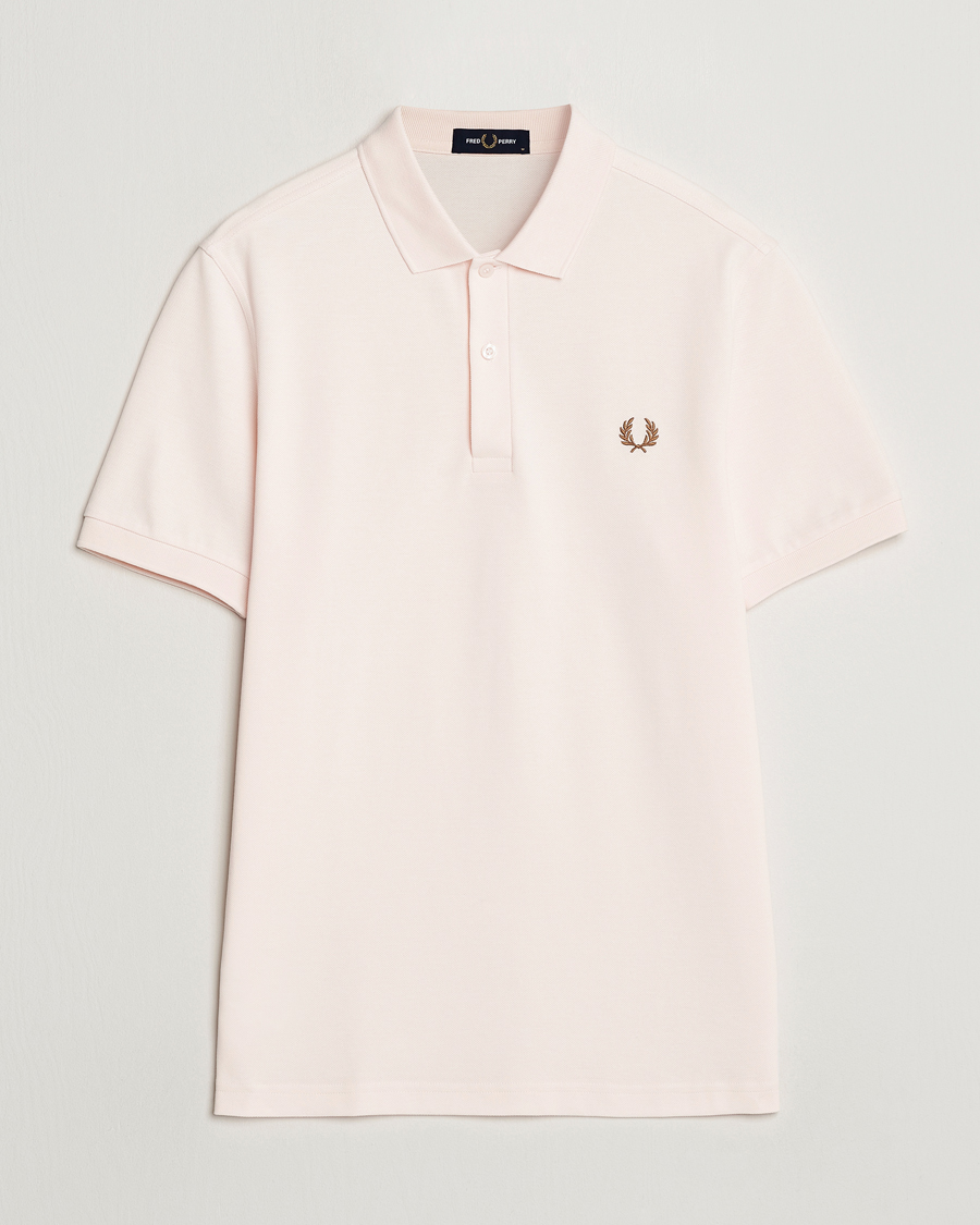Herren | Poloshirts | Fred Perry | Plain Polo Shirt Silky Peach