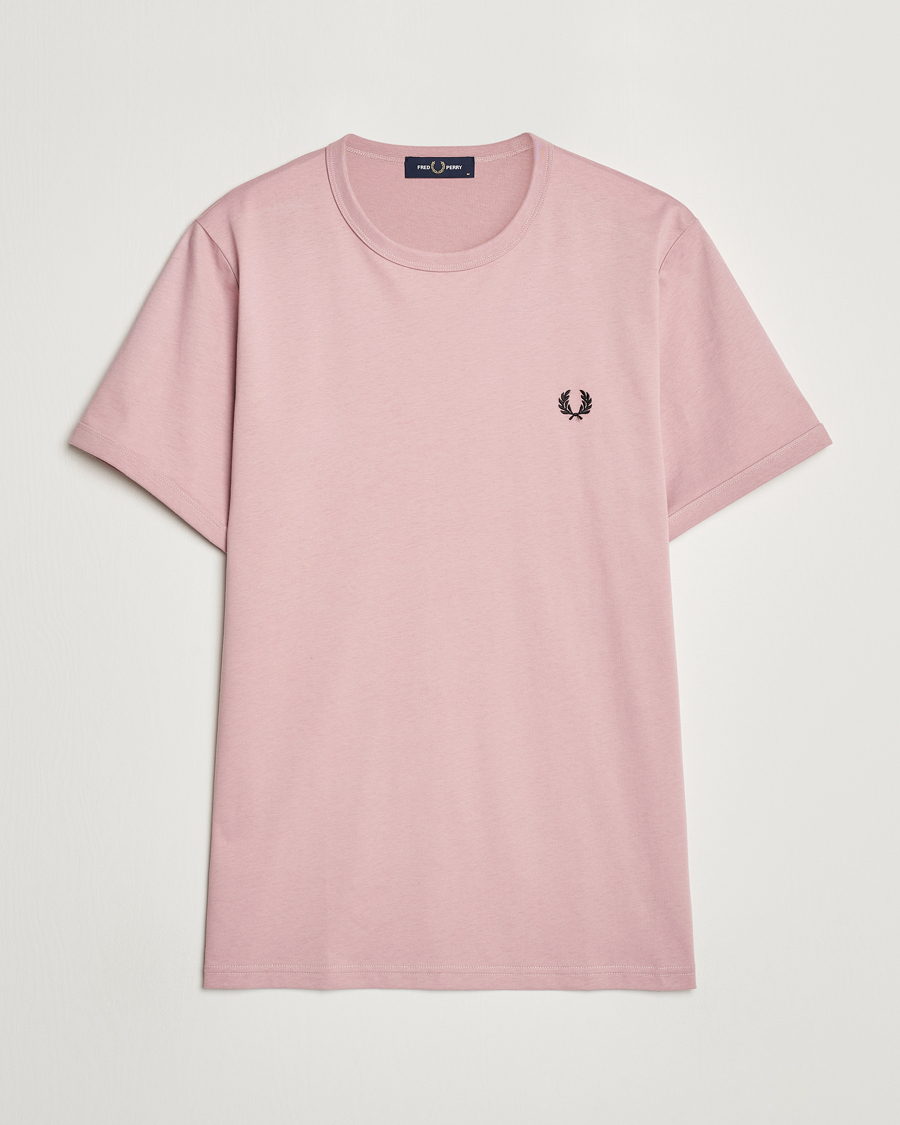 Herren |  | Fred Perry | Ringer T-Shirt Dusty Rose Pink