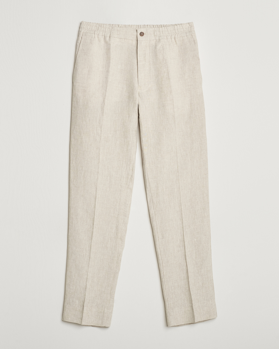 Herren | Hosen | J.Lindeberg | Soren Linen Pants Safari Beige