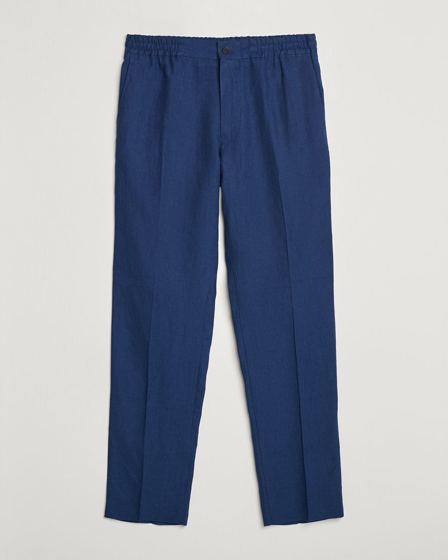 Herren | Hosen | J.Lindeberg | Soren Linen Pants Estate Blue