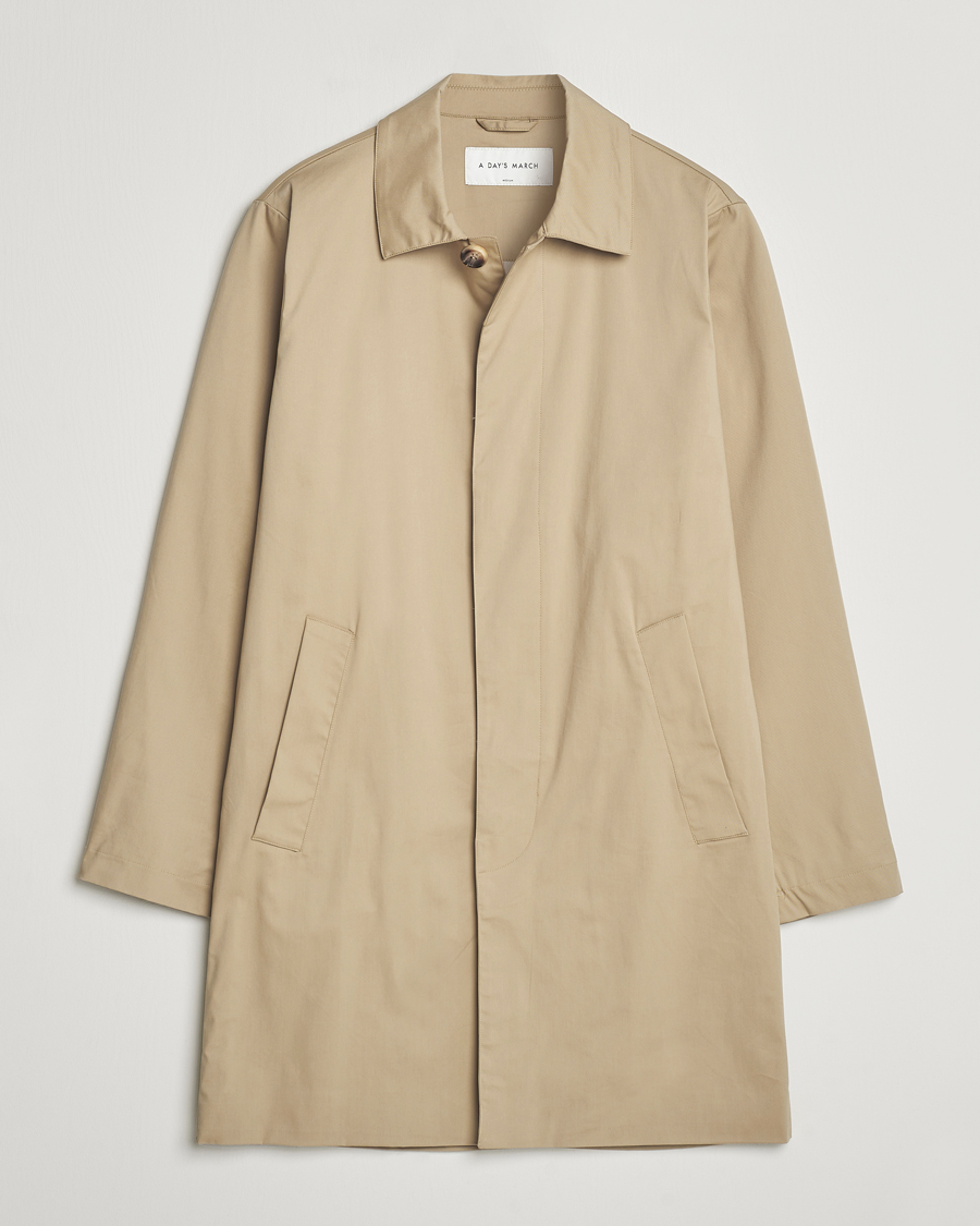Herren | Jacken | A Day's March | Duster Car Coat Khaki