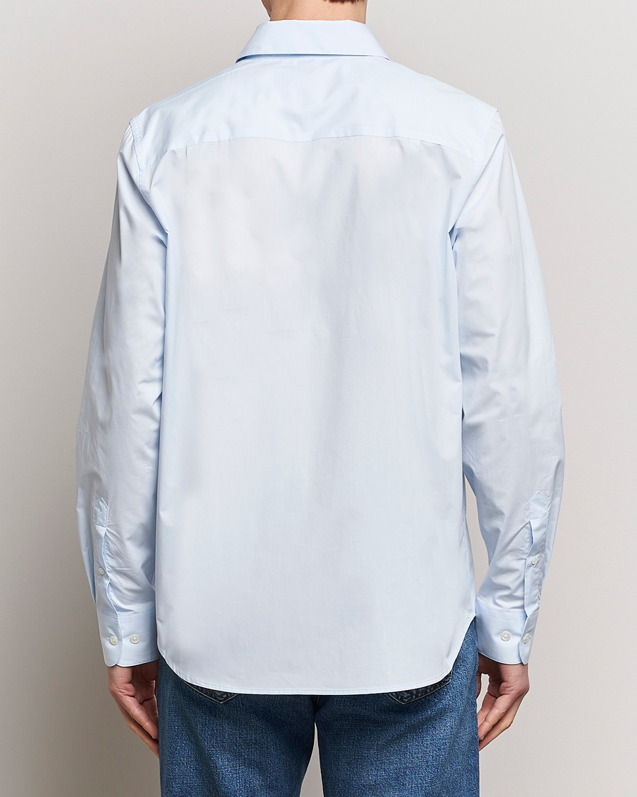 Herren | Hemden | A Day's March | Tipton Poplin Shirt Sky Blue