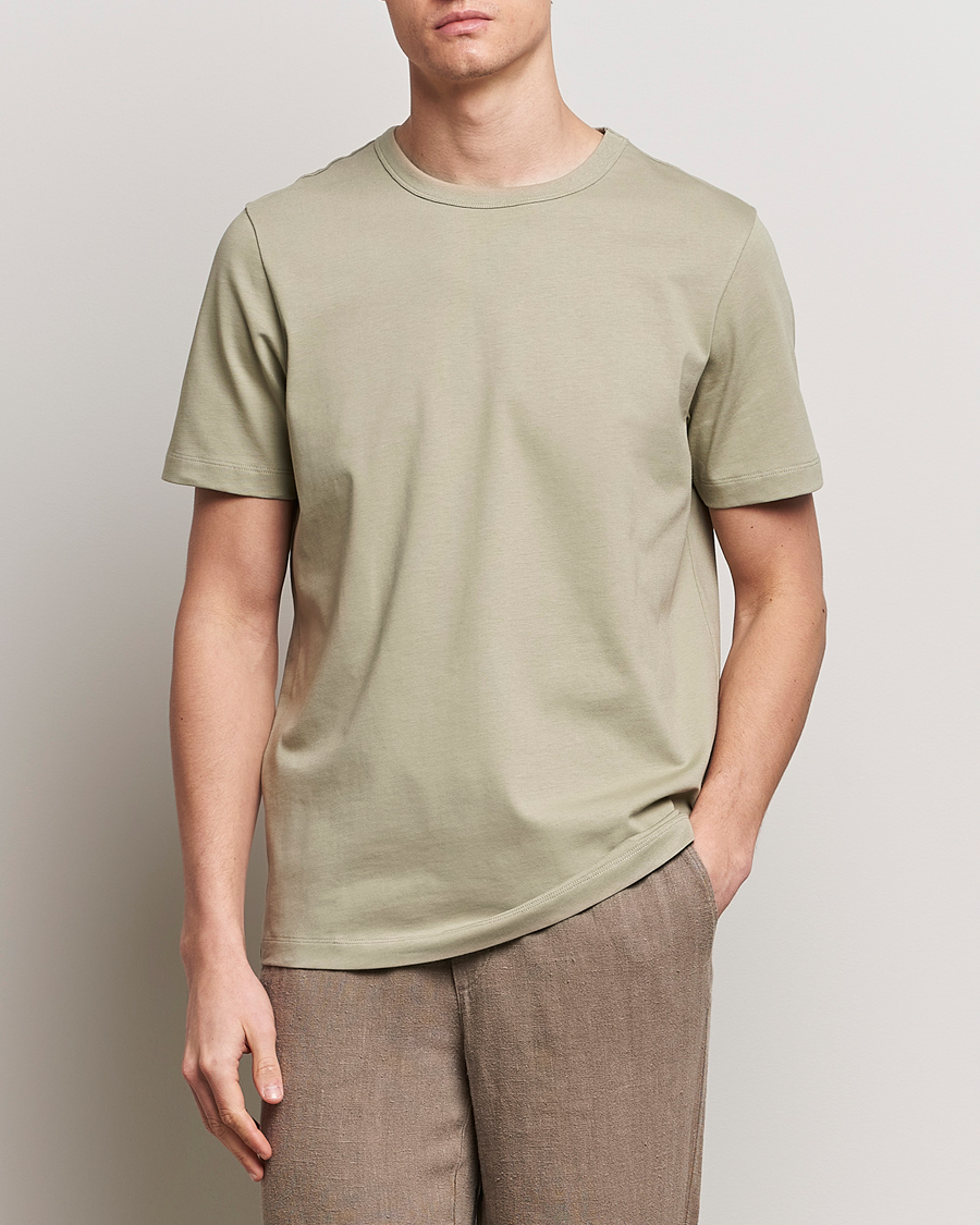 Men | T-Shirts | A Day\'s March | Heavy T-Shirt Green Tea