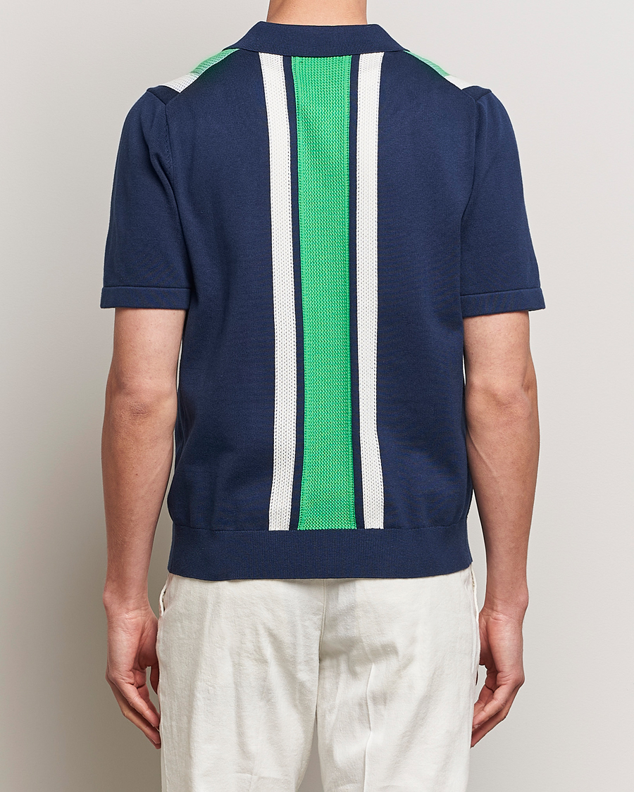 Herren | Hemden | J.Lindeberg | Reymond Structure Knit Estate Blue