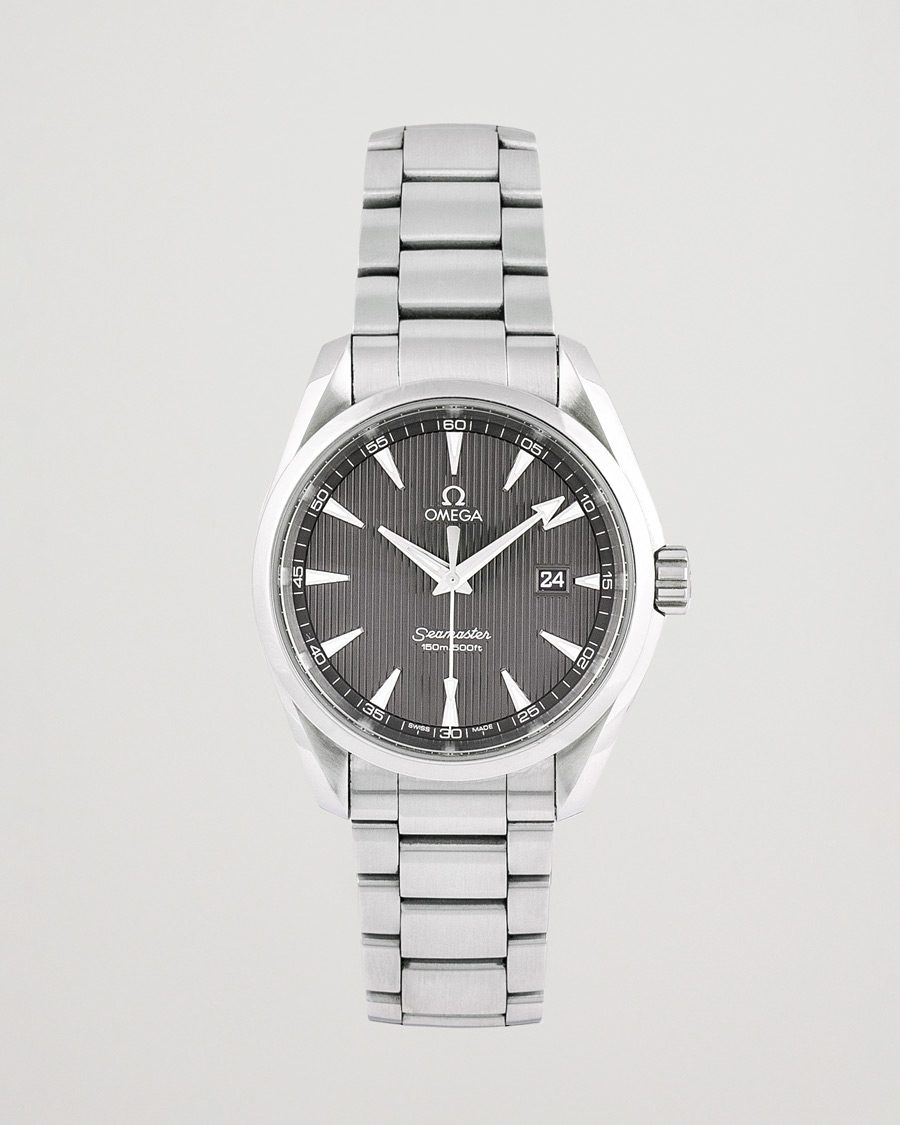 Herren | Omega Pre-Owned Seamaster Aqua Terra Silver | Omega Pre-Owned | Seamaster Aqua Terra Silver