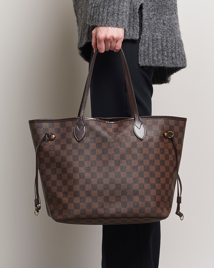Herren | Louis Vuitton Pre-Owned Neverfull MM Totebag Damier Ebene | Louis Vuitton Pre-Owned | Neverfull MM Totebag Damier Ebene
