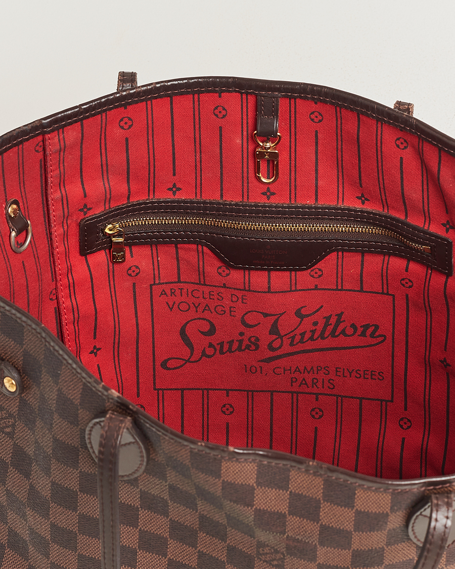 Herren | Louis Vuitton Pre-Owned Neverfull MM Totebag Damier Ebene | Louis Vuitton Pre-Owned | Neverfull MM Totebag Damier Ebene