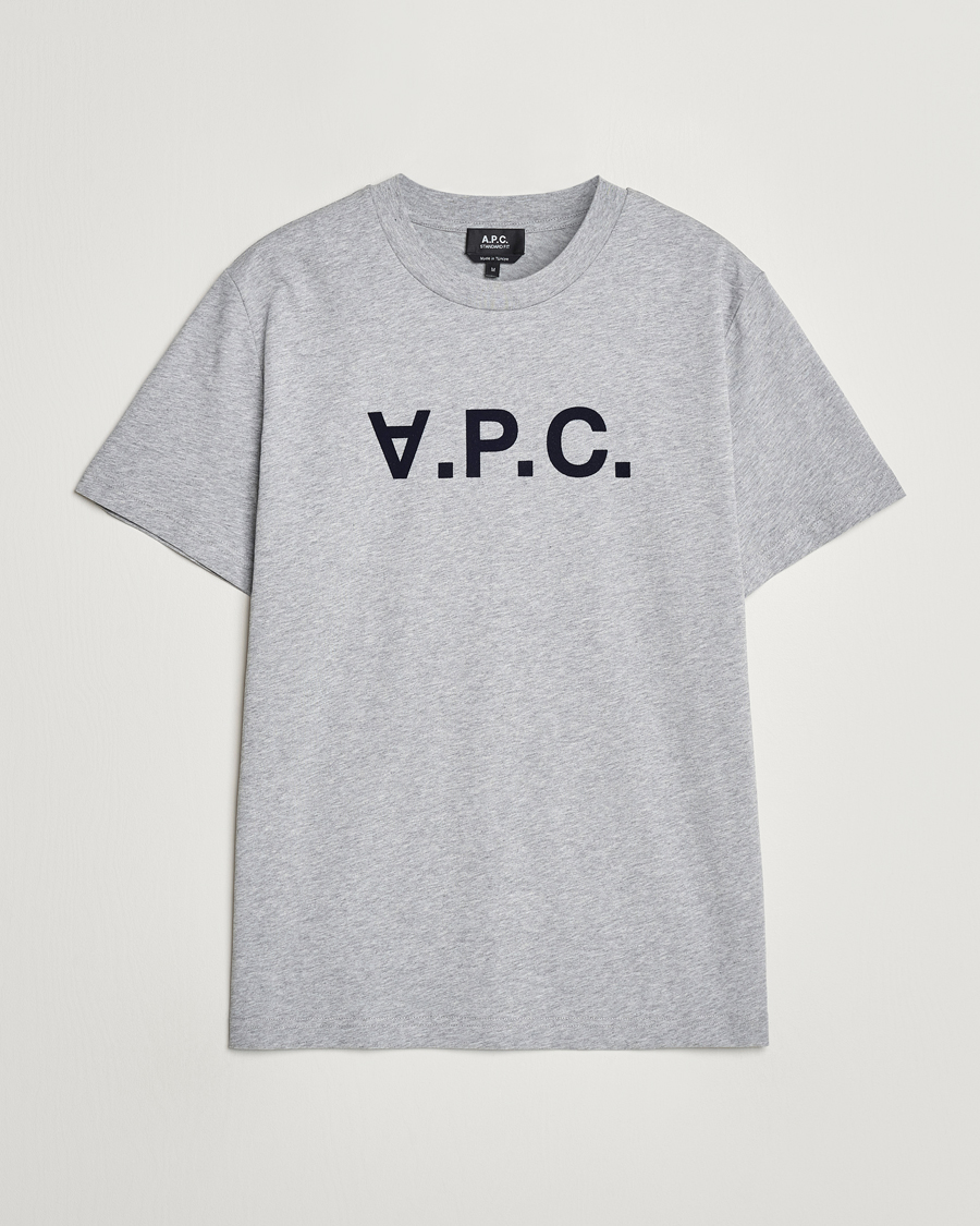 Herren | T-Shirts | A.P.C. | VPC T-Shirt Heather Grey