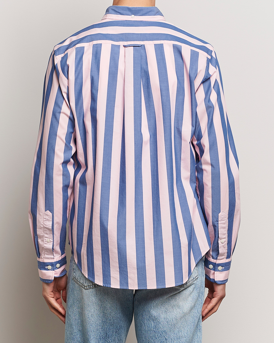 Herren | Hemden | GANT | Reg Poplin Parasol Stripe Shirt Blushing Pink