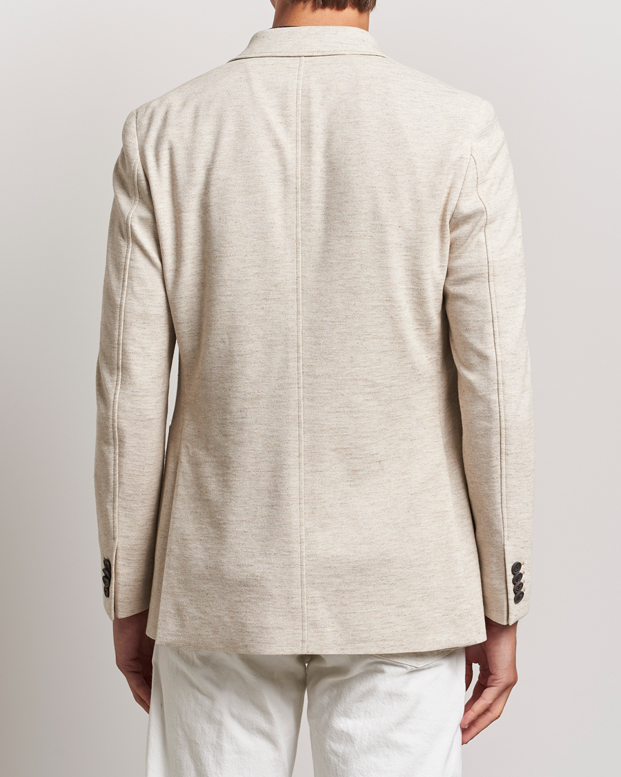 Herren | Sakkos | GANT | Slim Cotton/Linen Jersey Blazer Seed Melange