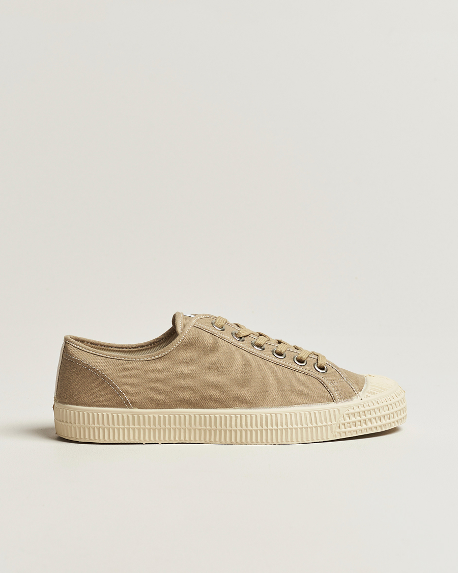 Herren | Novesta Star Master Contrast Seam Sneaker Beige | Novesta | Star Master Contrast Seam Sneaker Beige
