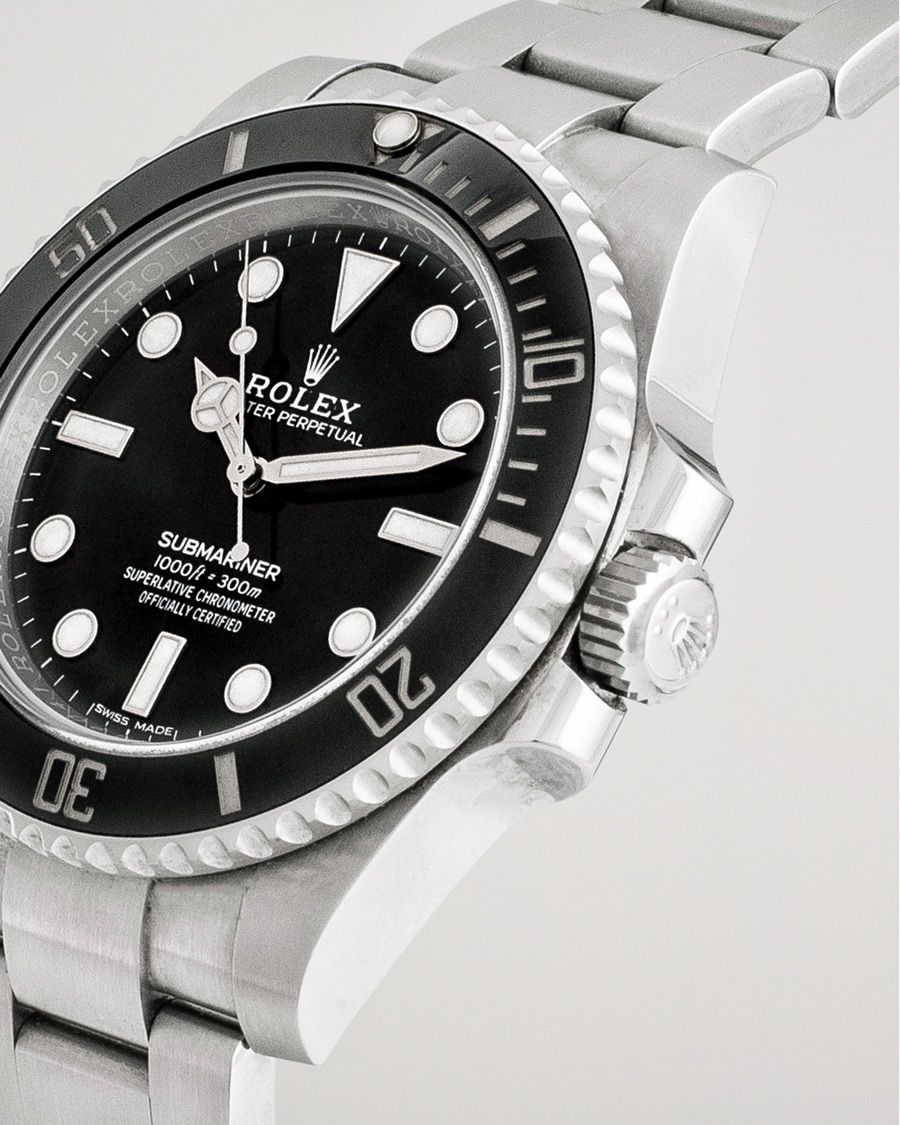 Herren | Rolex Pre-Owned Submariner 114060 Silver | Rolex Pre-Owned | Submariner 114060 Silver