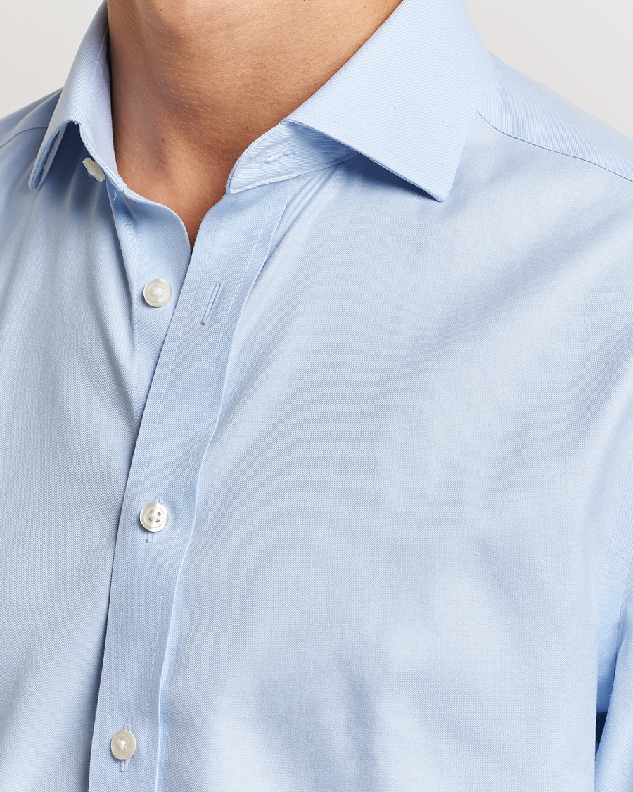 Herren | Hemden | Charles Tyrwhitt | Slim Fit Non Iron Cotton Twill Shirt Sky
