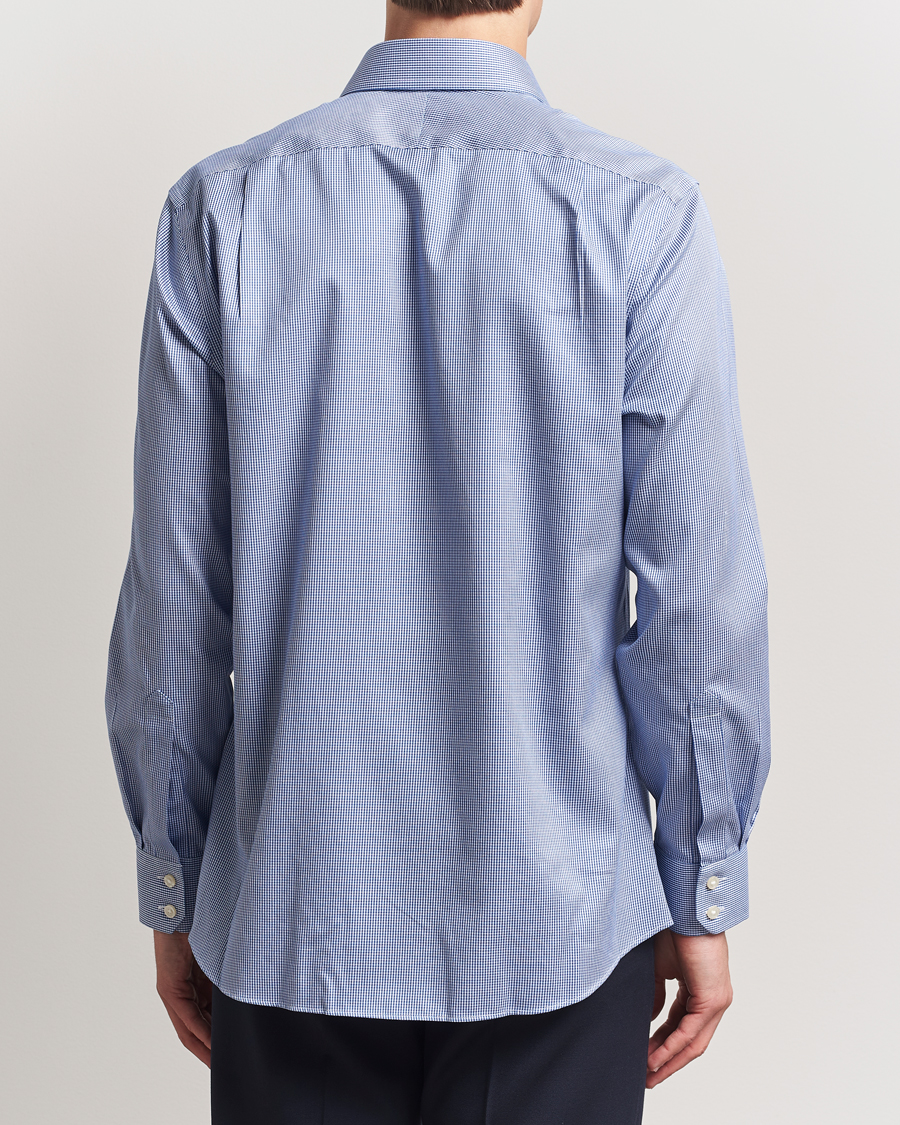 Herren | Hemden | Charles Tyrwhitt | Slim Fit Non Iron Puppytooth Shirt Royal Blue