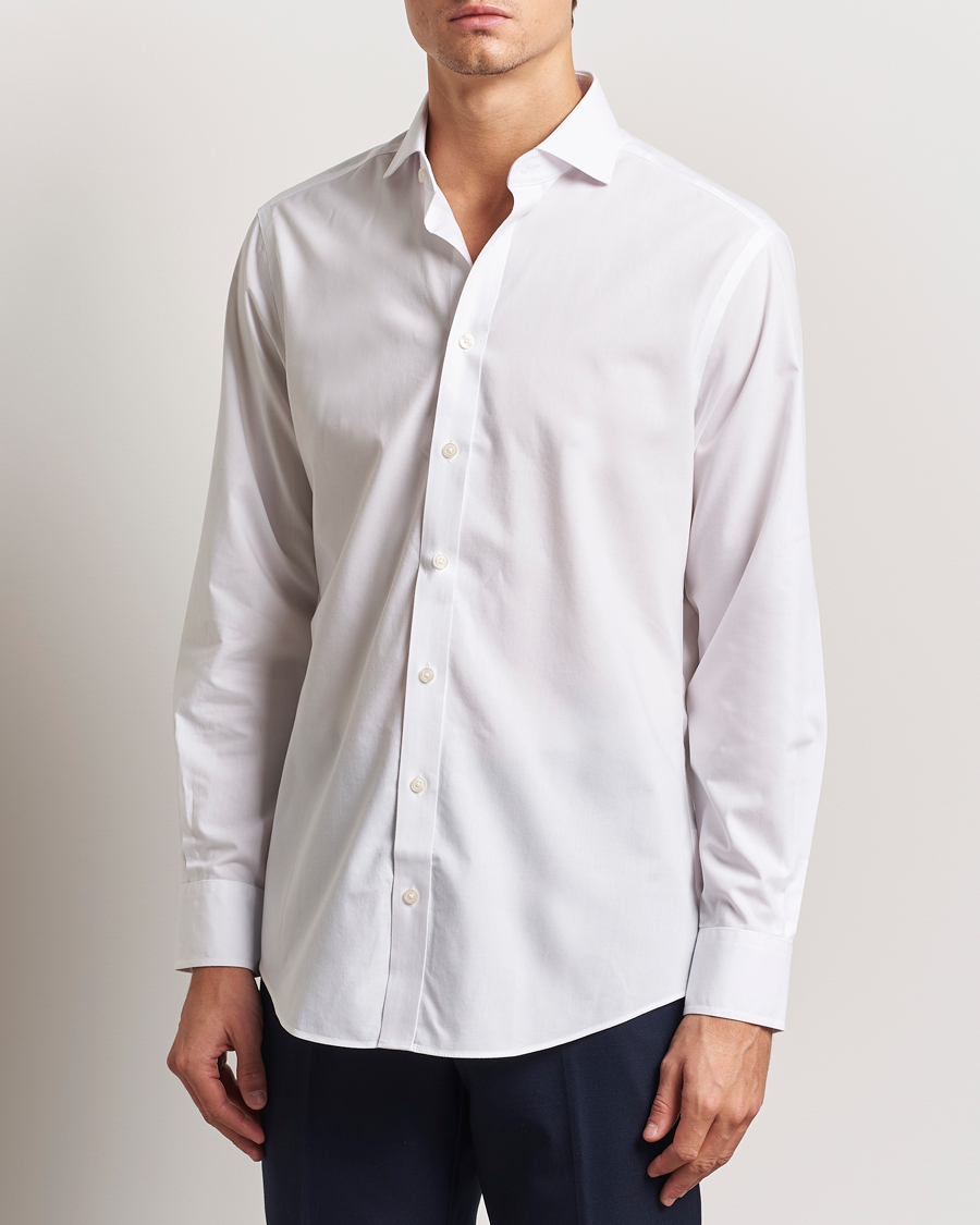 Herren | Hemden | Charles Tyrwhitt | Slim Fit Non Iron Poplin Cut Away Shirt White
