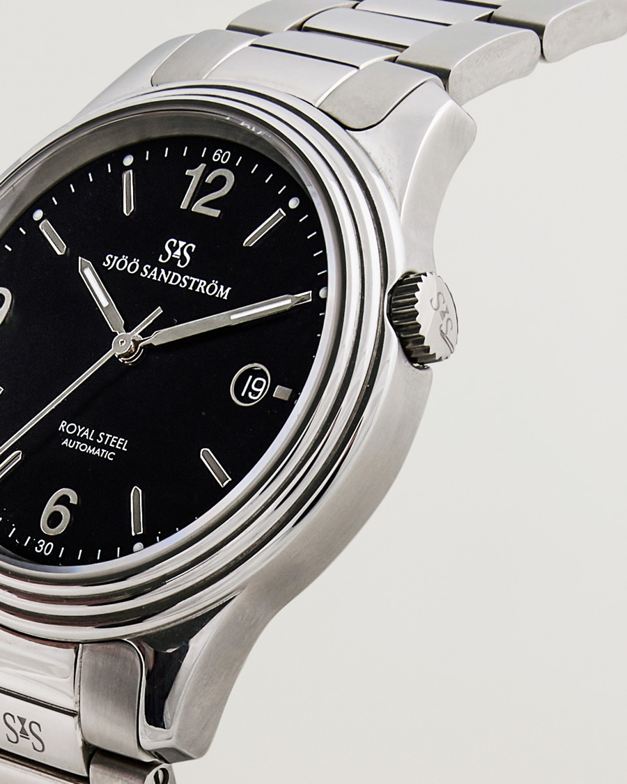 Herren | Sjöö Sandström Pre-Owned Royal Steel 41mm Silver | Sjöö Sandström Pre-Owned | Royal Steel 41mm Silver
