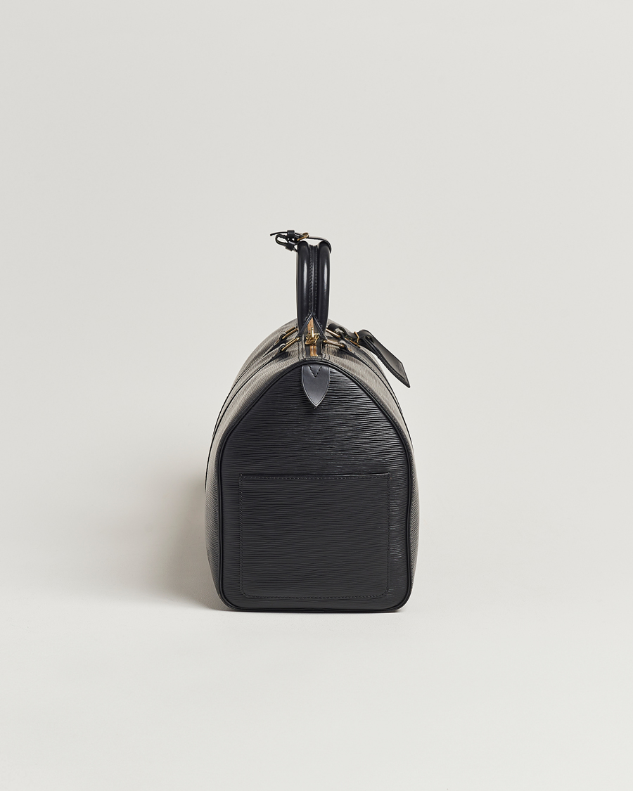 Herren | Louis Vuitton Pre-Owned Keepall 50 Epi Leather Travel Bag Black | Louis Vuitton Pre-Owned | Keepall 50 Epi Leather Travel Bag Black