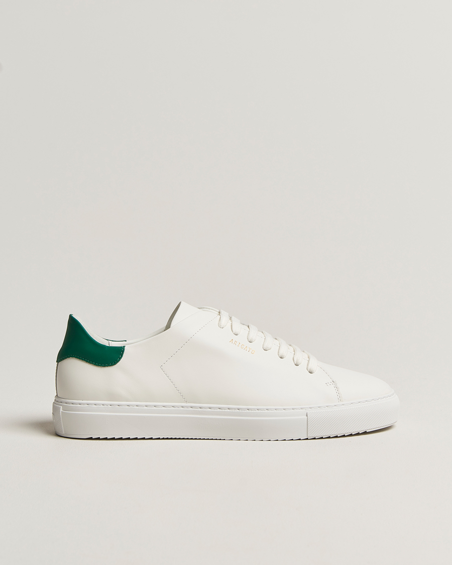 Herren | Axel Arigato Clean 90 Sneaker White Green | Axel Arigato | Clean 90 Sneaker White Green