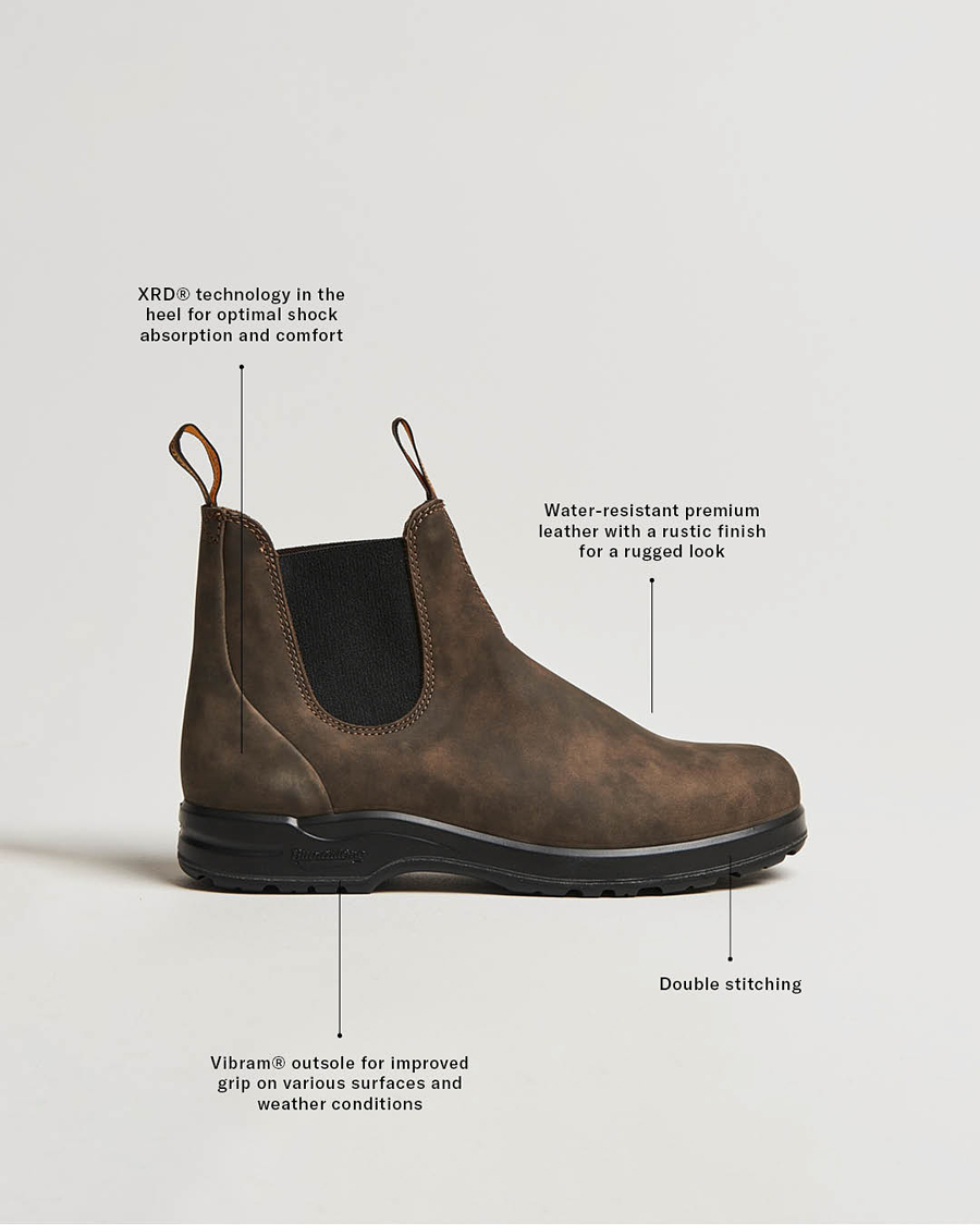Herren | Boots | Blundstone | 2056 All Terrain Chelsea Boot Rustic Brown
