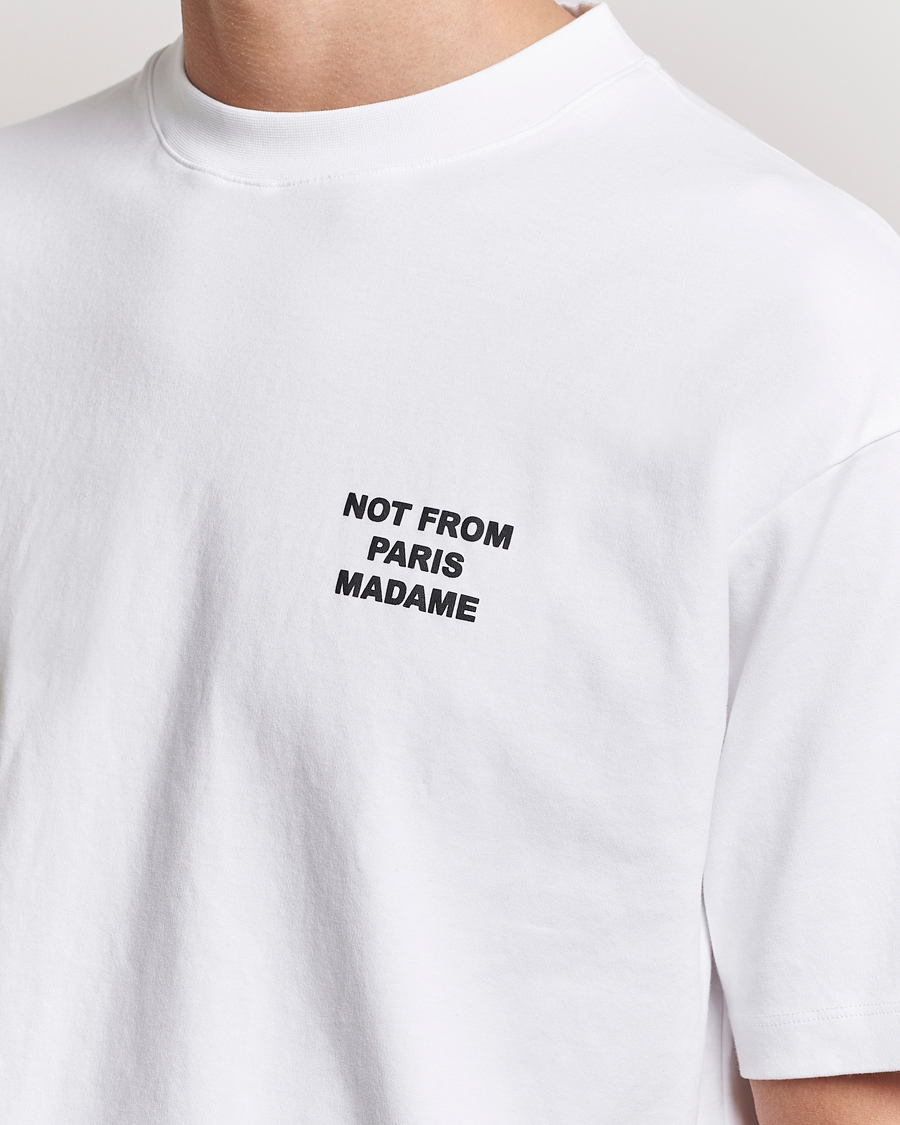 Herren | T-Shirts | Drôle de Monsieur | Slogan T-Shirt Optic White