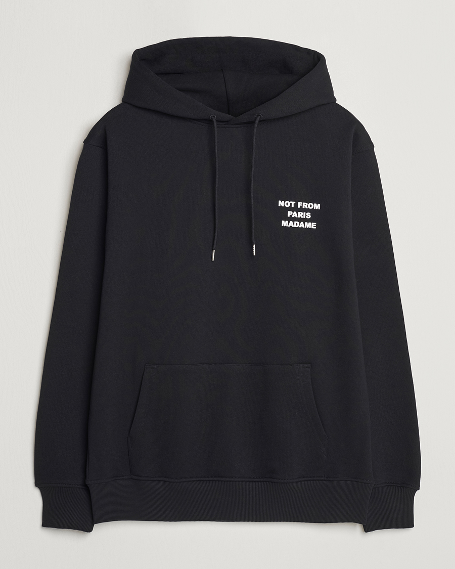 Herren | Pullover | Drôle de Monsieur | Slogan Hoodie Black
