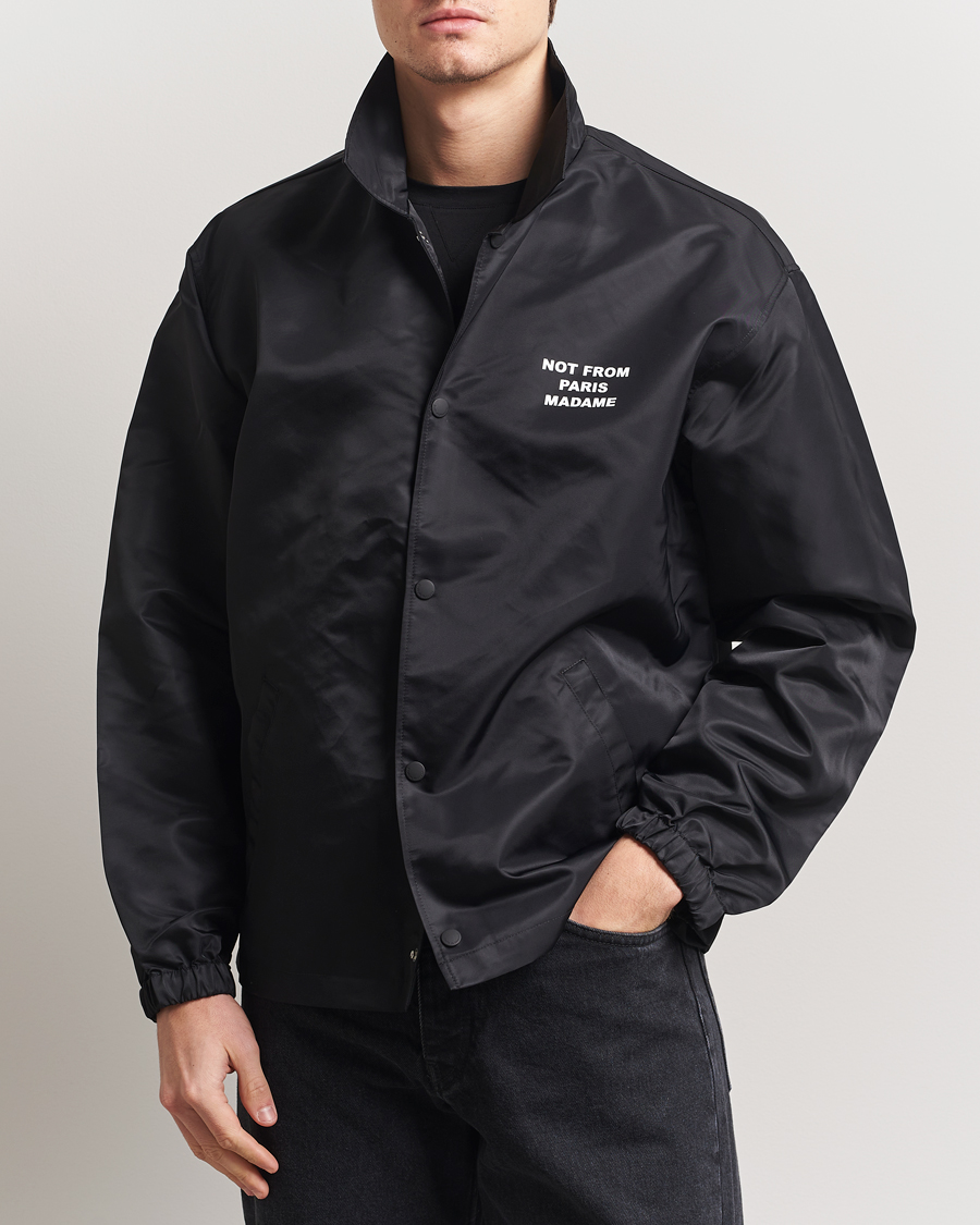 Herren | Jacken | Drôle de Monsieur | La Veste Slogan Jacket Black