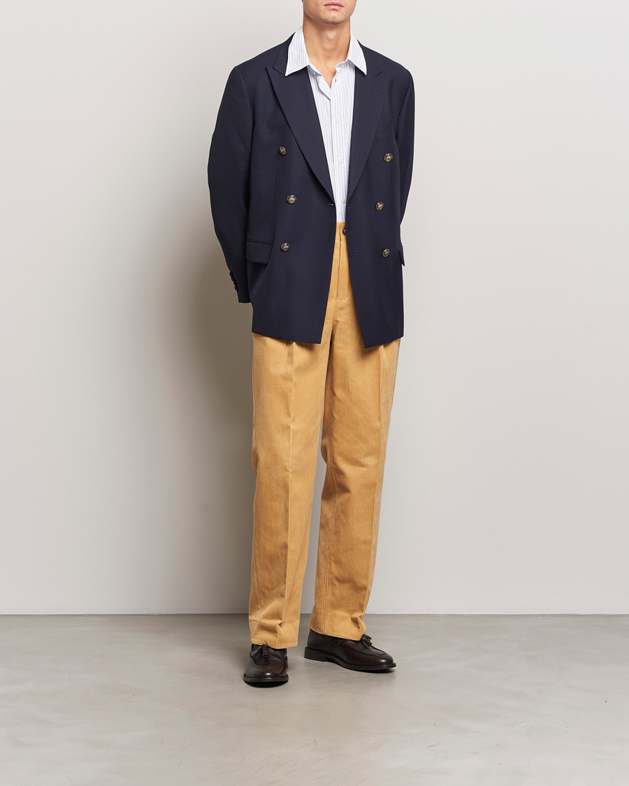 Herren | Hosen | GANT 240 Mulberry Street | Corduroy Pants Mustard Grain