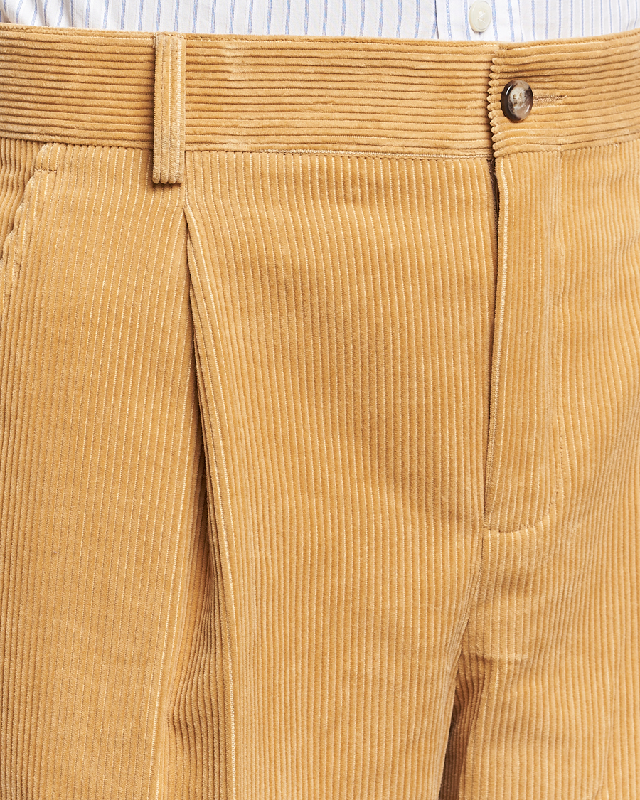 Herren | Hosen | GANT 240 Mulberry Street | Corduroy Pants Mustard Grain