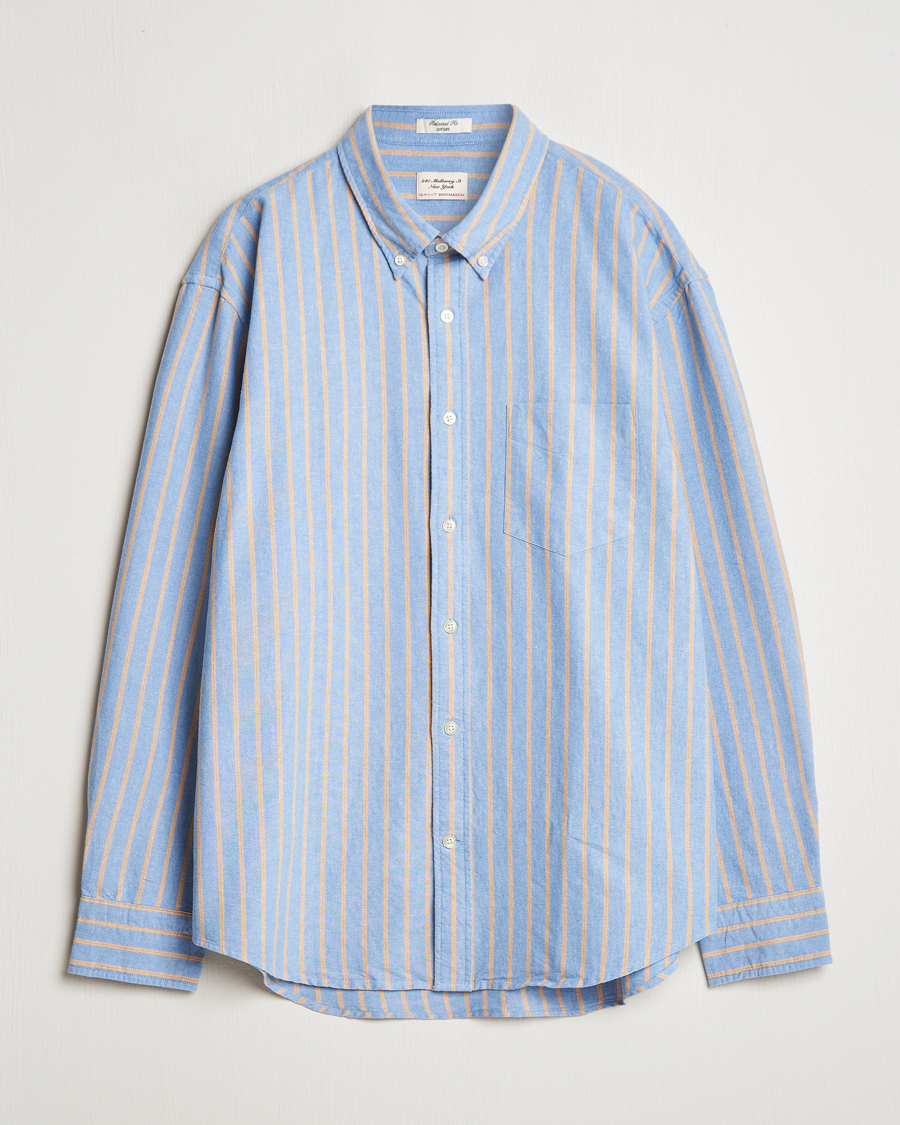 Herren | Hemden | GANT 240 Mulberry Street | Regular Fit Archive Oxford Striped Shirt Vintage Blue