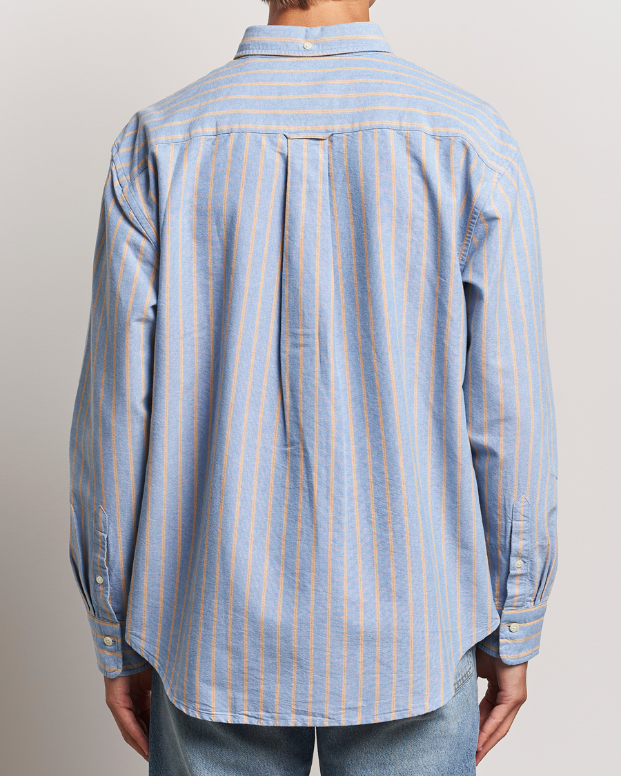 Herren | Hemden | GANT 240 Mulberry Street | Regular Fit Archive Oxford Striped Shirt Vintage Blue