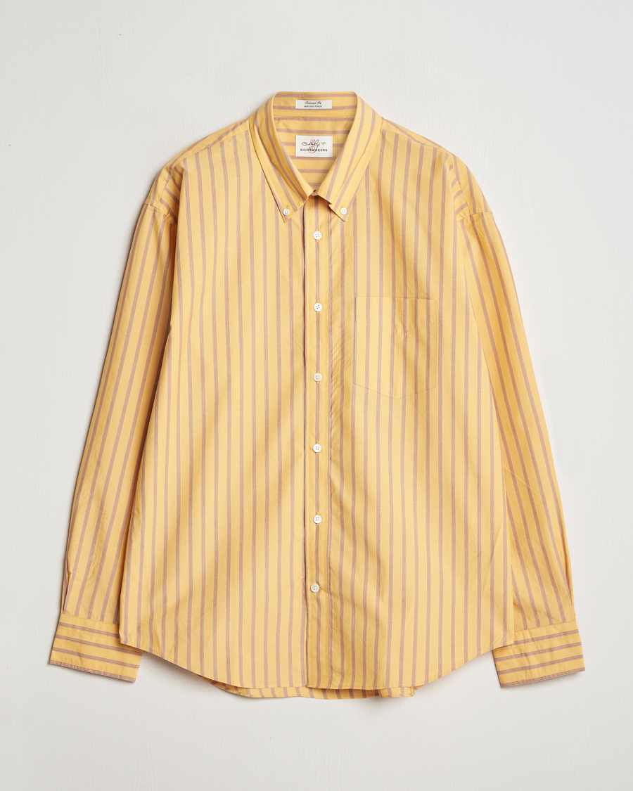 Herren | Hemden | GANT | Rel Herigate Poplin Stripe Shirt Faded Sunset