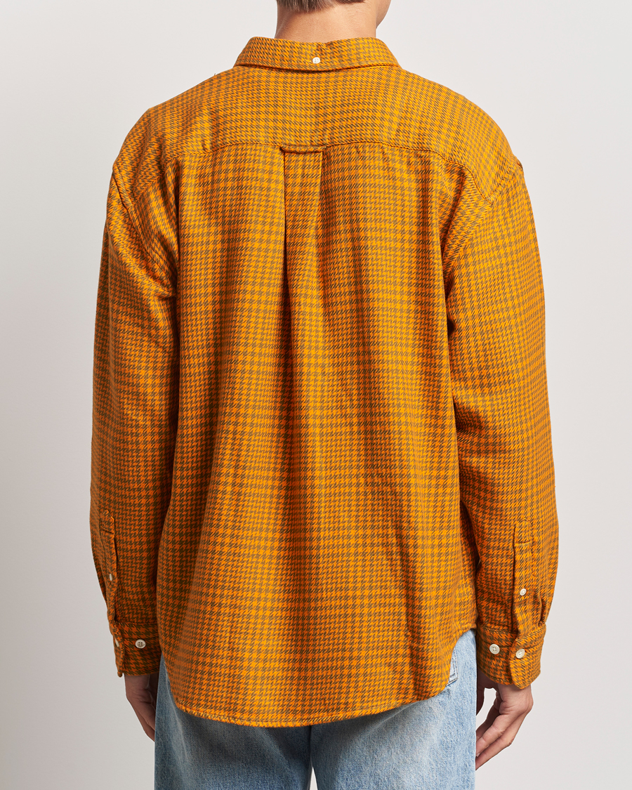 Herren | Hemden | GANT | Rel Houndstooth Shirt Sweet Orange