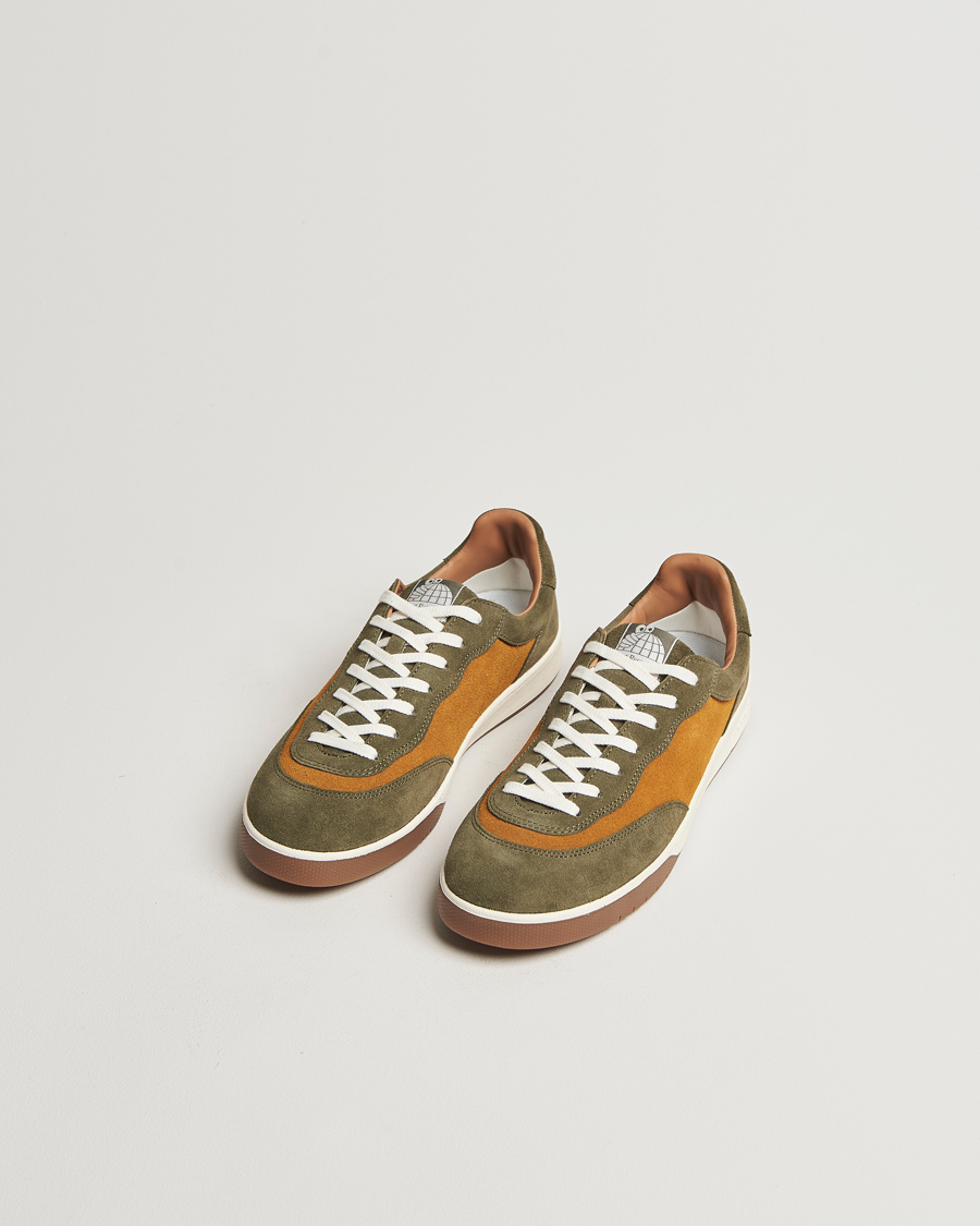 Herren | Last Resort CM001 Suede Sneaker Olive/Golden Brown | Last Resort | CM001 Suede Sneaker Olive/Golden Brown