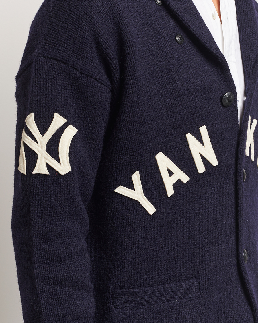 Herren | Pullover | Polo Ralph Lauren | MLB Yankees Cardigan Aviator Navy Combo