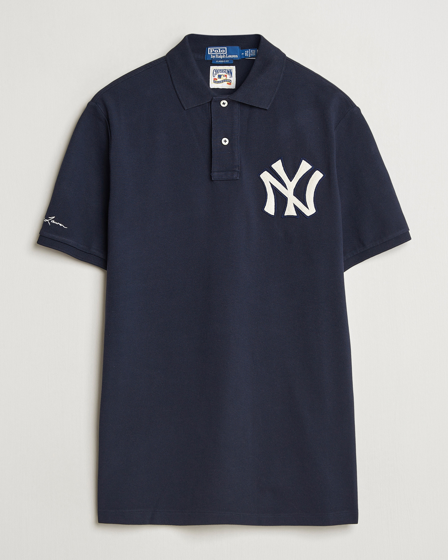 Herren | Poloshirts | Polo Ralph Lauren | MLB Yankees Polo Aviator Navy