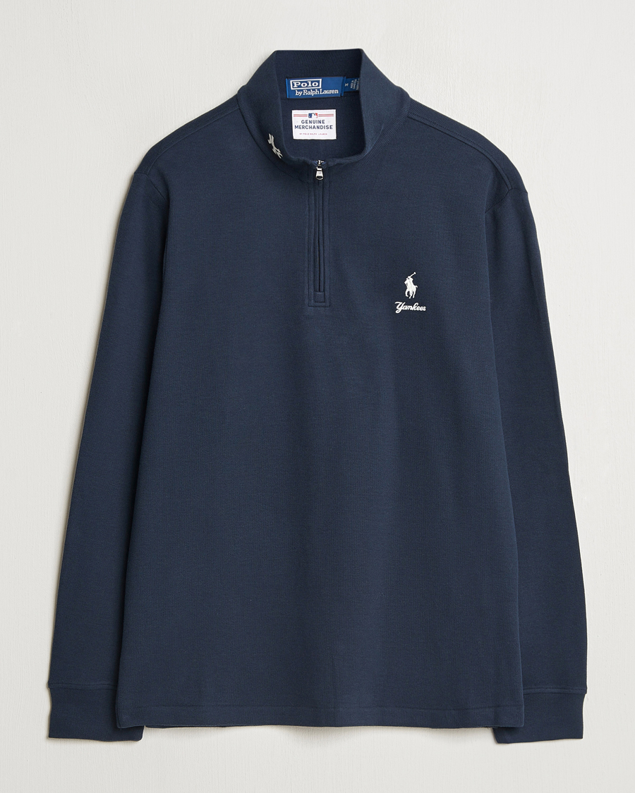 Herren | Pullover | Polo Ralph Lauren | MLB Yankees Half-zip Aviator Navy