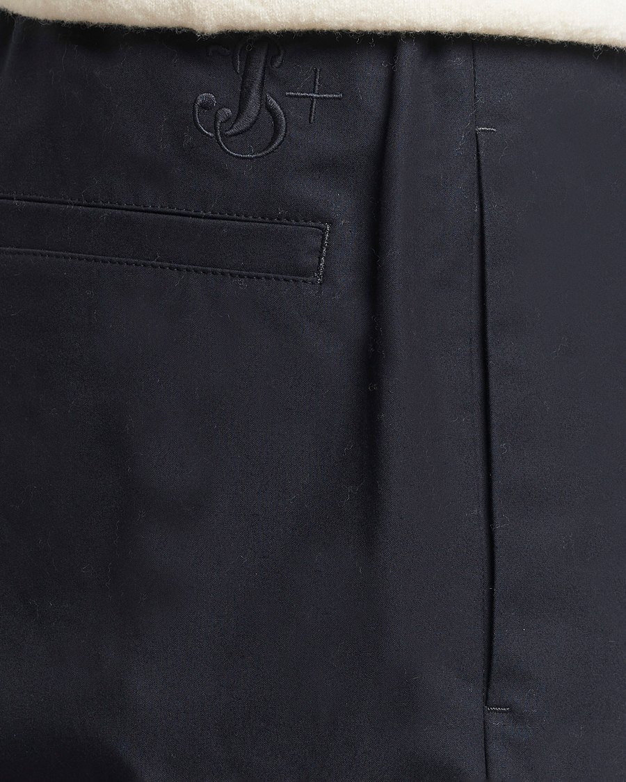 Herren | Hosen | Jil Sander | Water Repellent Cotton Drawstring Pants Navy