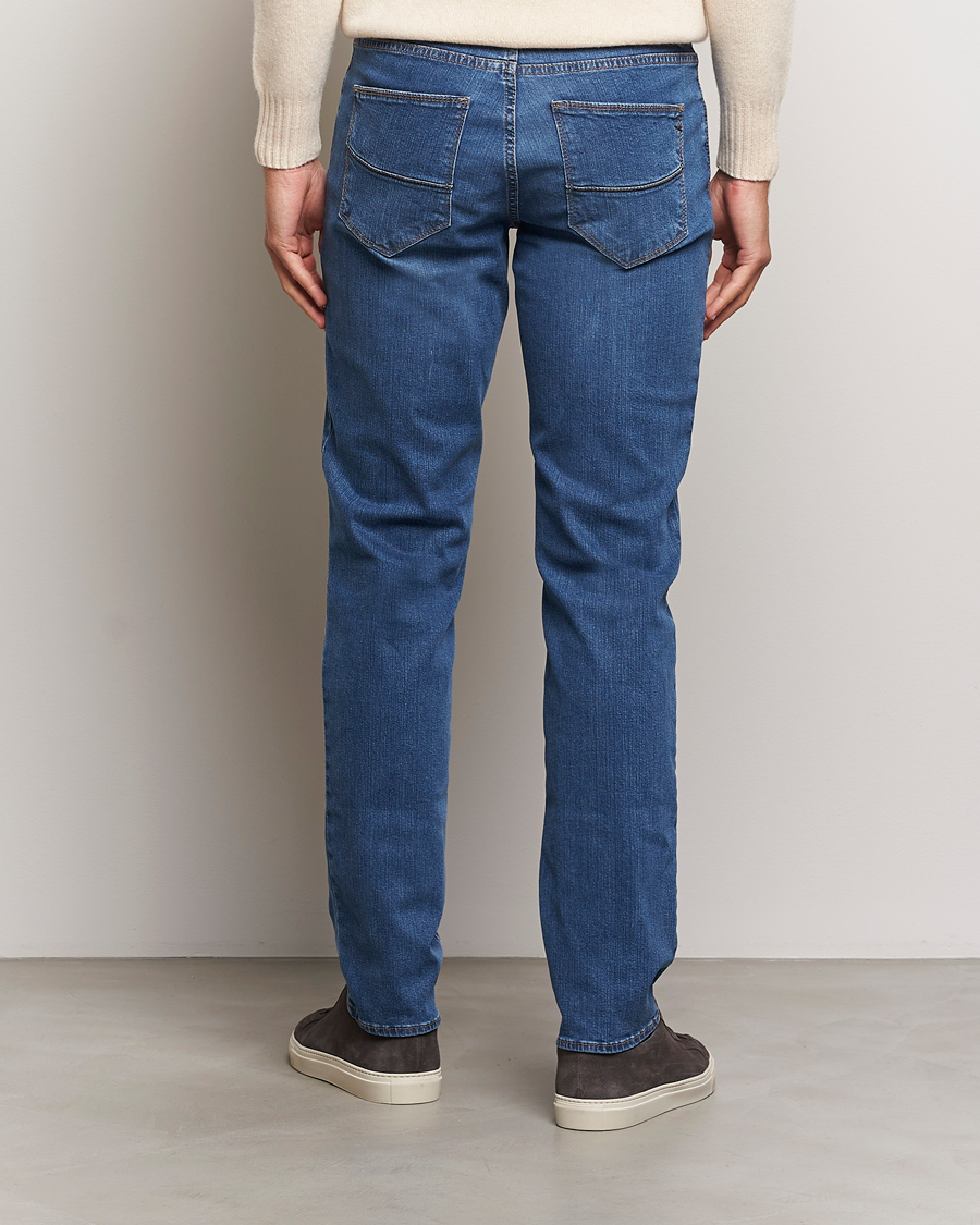 Herren | Hosen | Brax | Cadiz Premium Flex Denim Blue Used