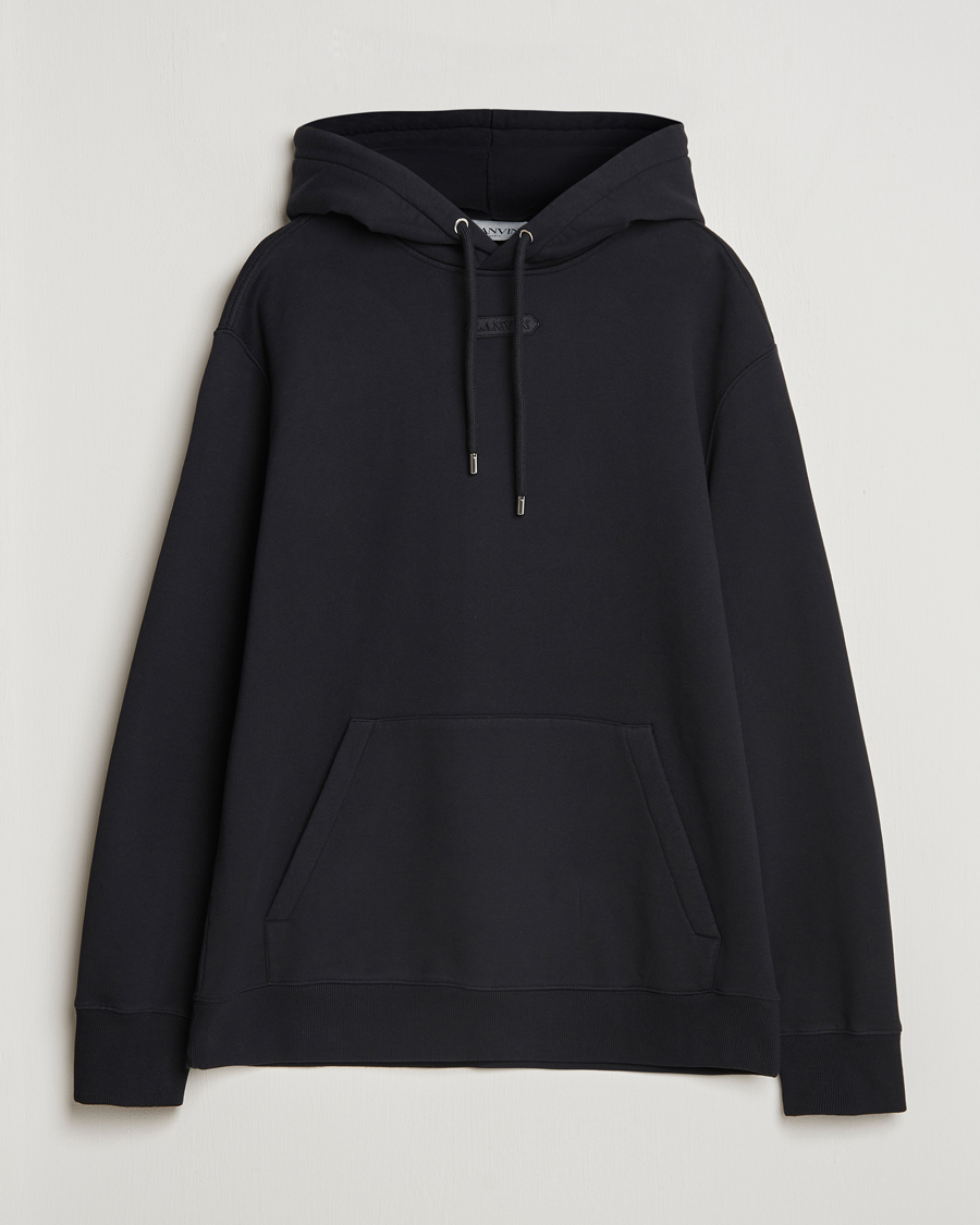 Herren | Pullover | Lanvin | Patch Logo Hoodie Black