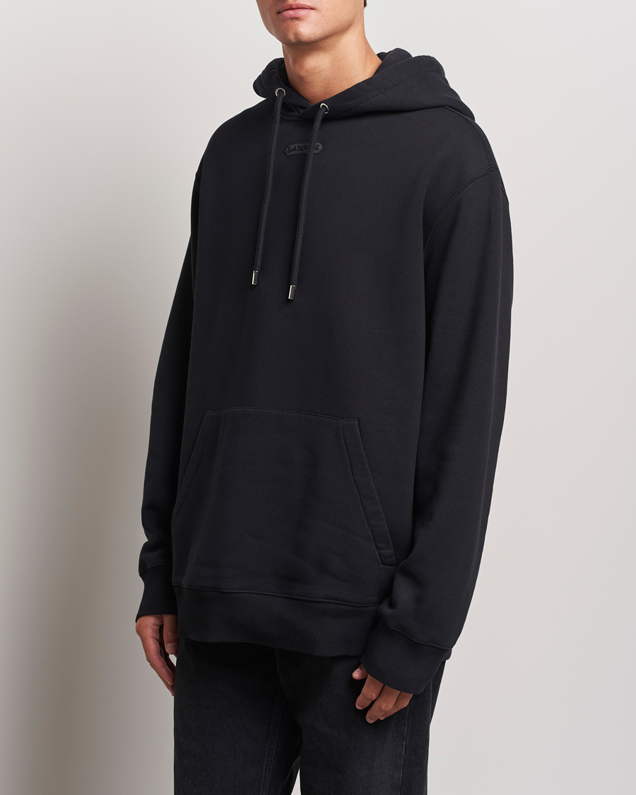 Herren | Pullover | Lanvin | Patch Logo Hoodie Black