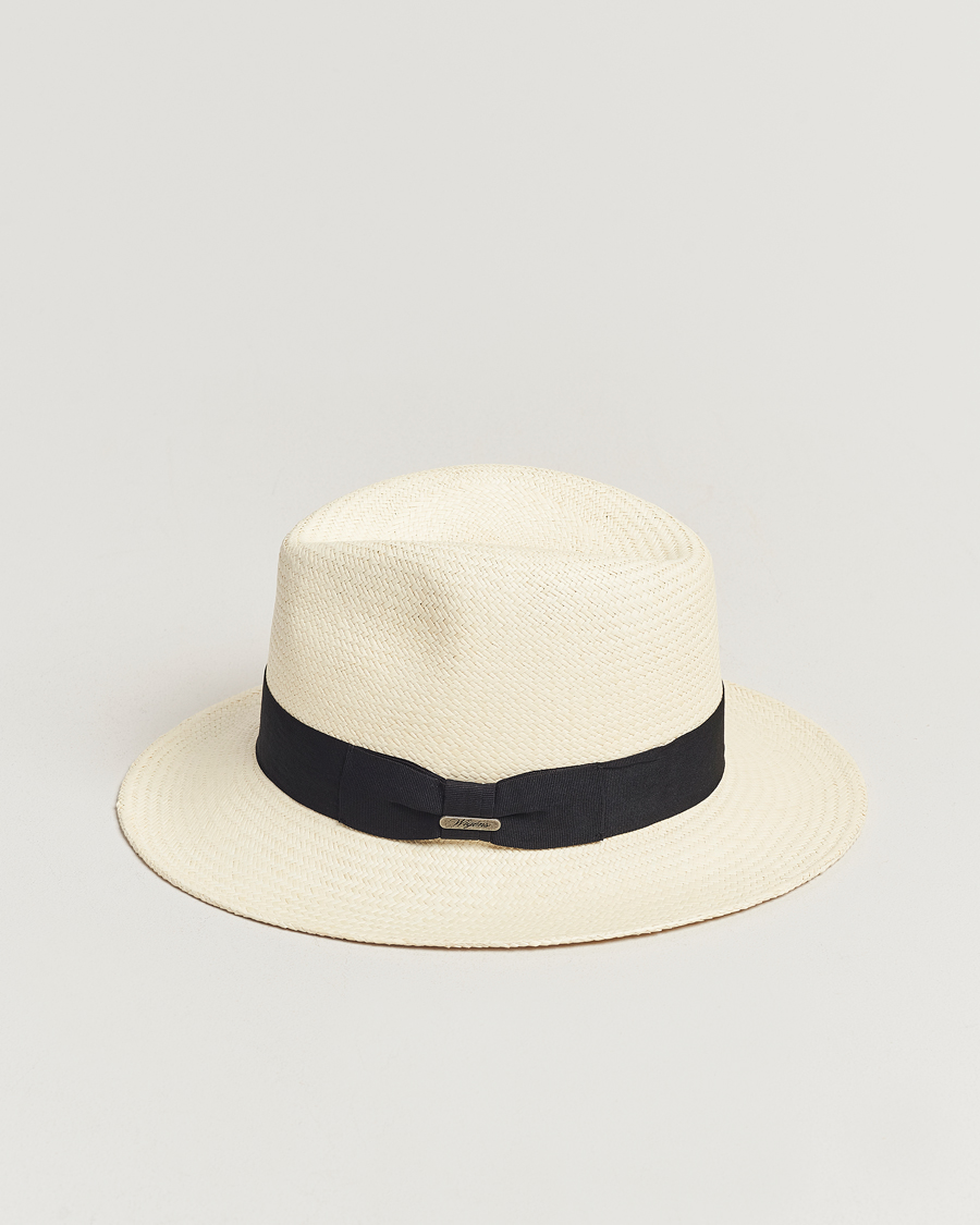 Herren | Accessoires | Wigéns | Panama Hat White/Black