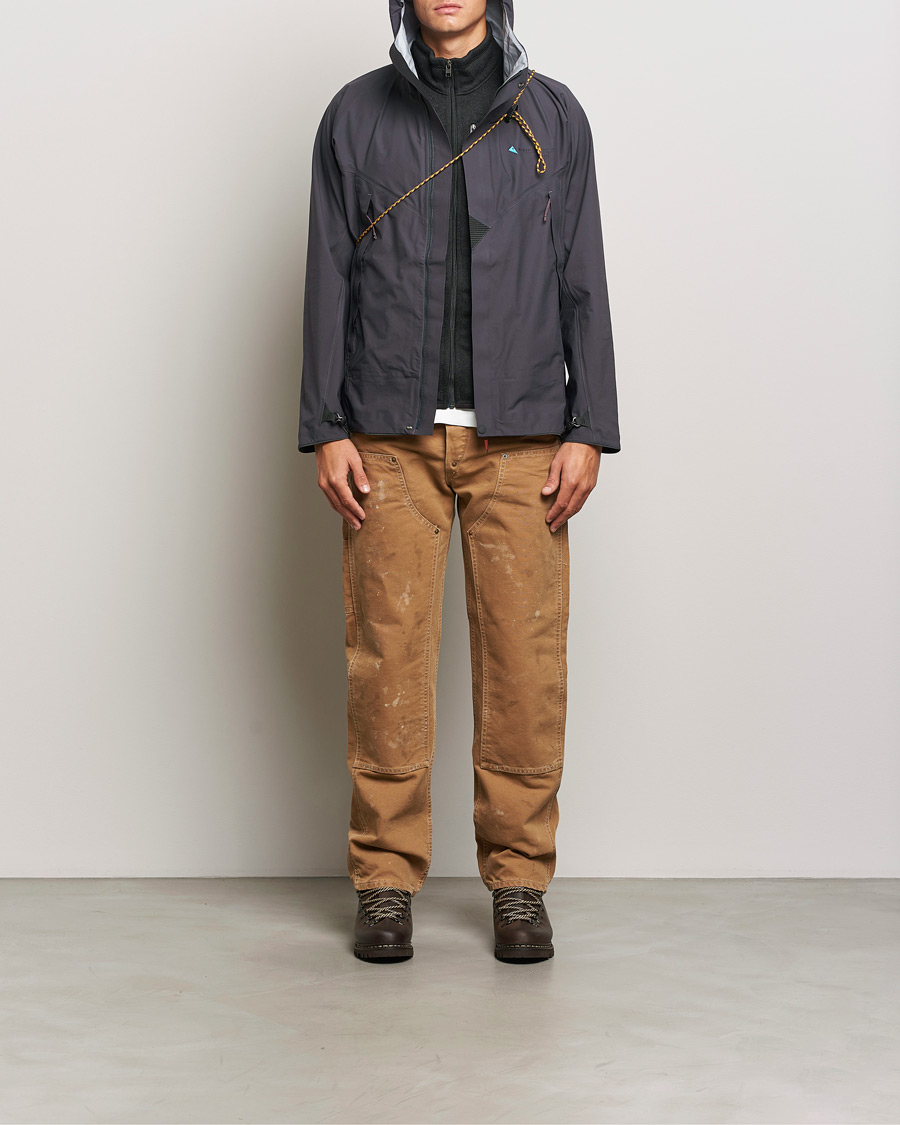 Herren | Jacken | Klättermusen | Asynja Lightweight Waterproof Jacket Raven