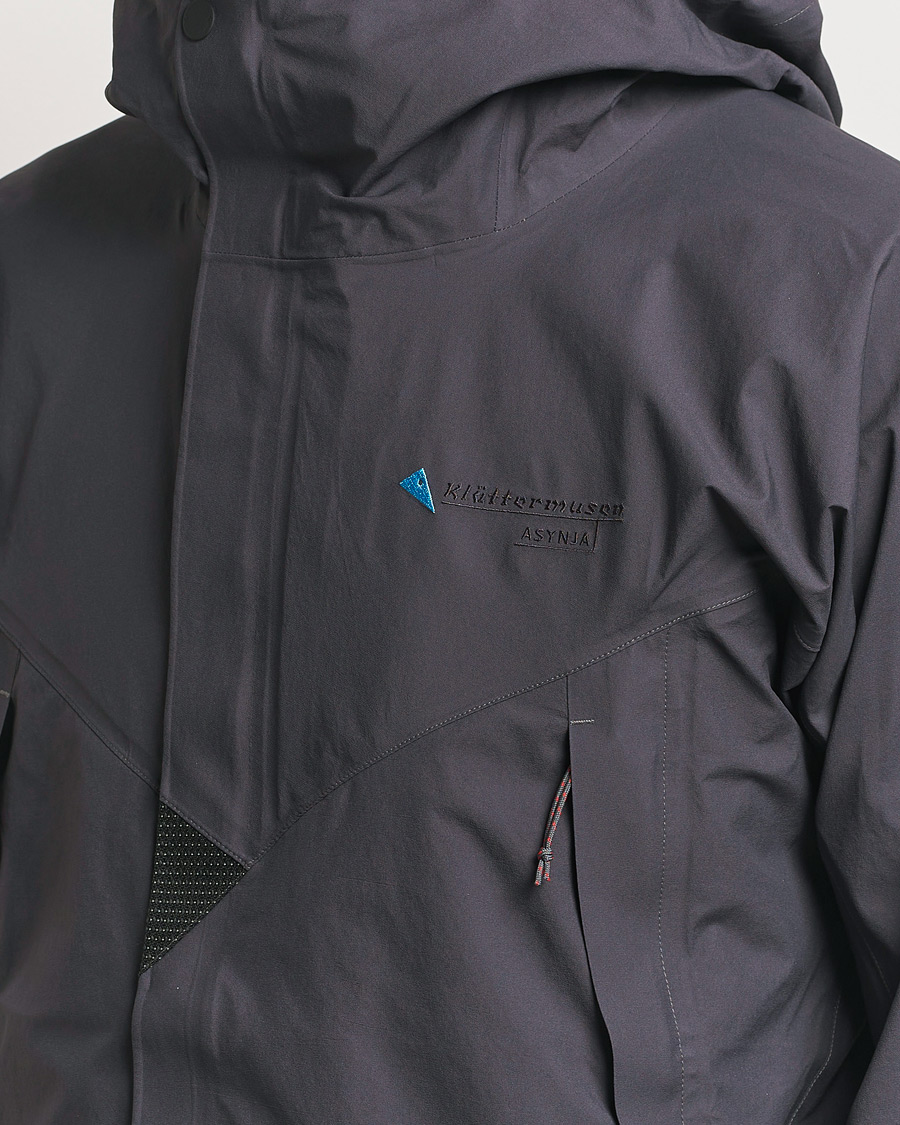 Herren | Jacken | Klättermusen | Asynja Lightweight Waterproof Jacket Raven