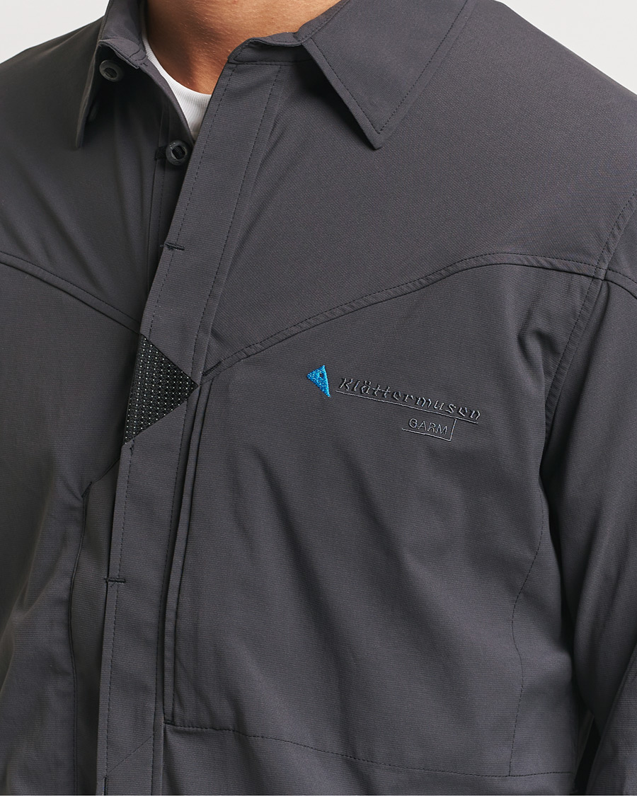 Herren | Hemden | Klättermusen | Garm Technical Outdoor Shirt Raven