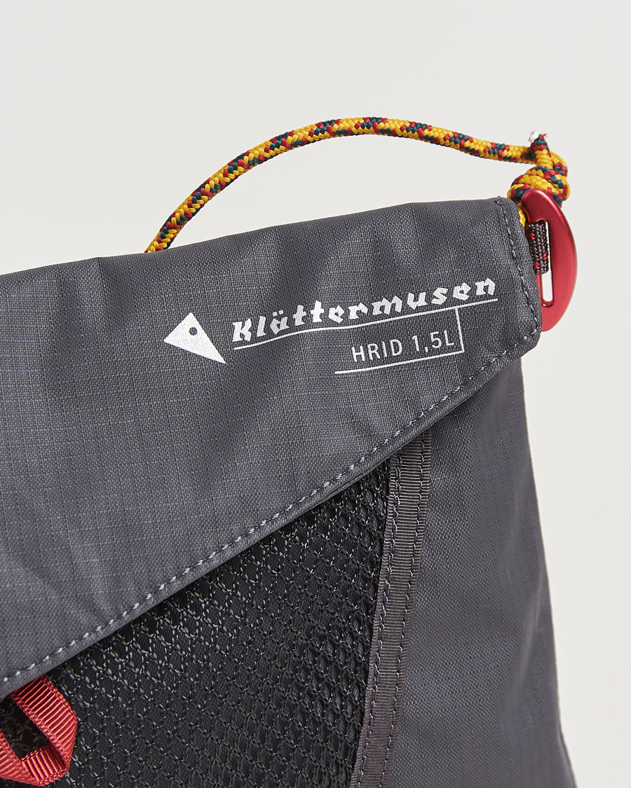 Herren | Klättermusen Hrid 1,5L Accessory Bag Raven | Klättermusen | Hrid 1,5L Accessory Bag Raven