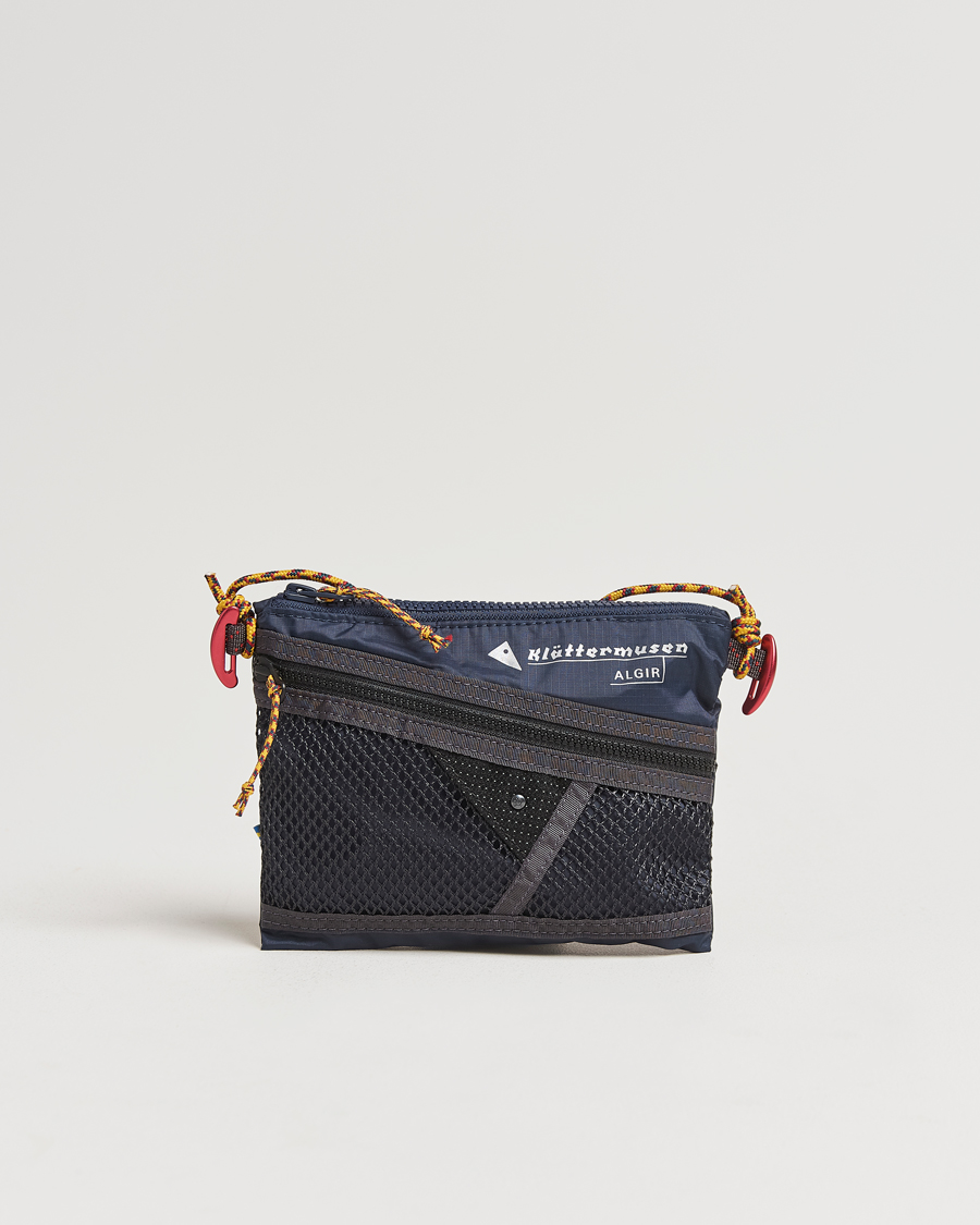 Herren | Klättermusen Algir Accessory Bag Small Indigo Blue | Klättermusen | Algir Accessory Bag Small Indigo Blue