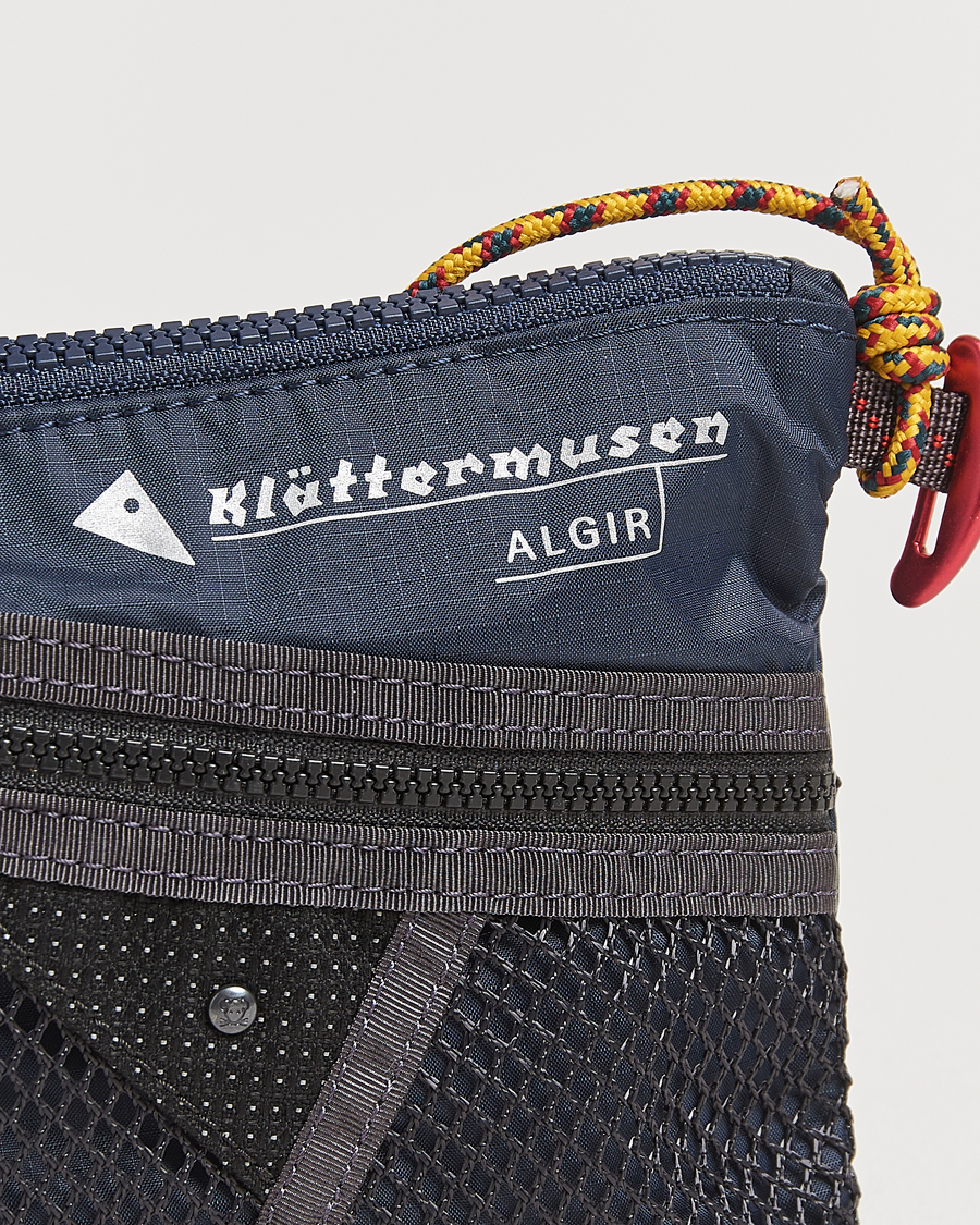 Herren | Klättermusen Algir Accessory Bag Small Indigo Blue | Klättermusen | Algir Accessory Bag Small Indigo Blue