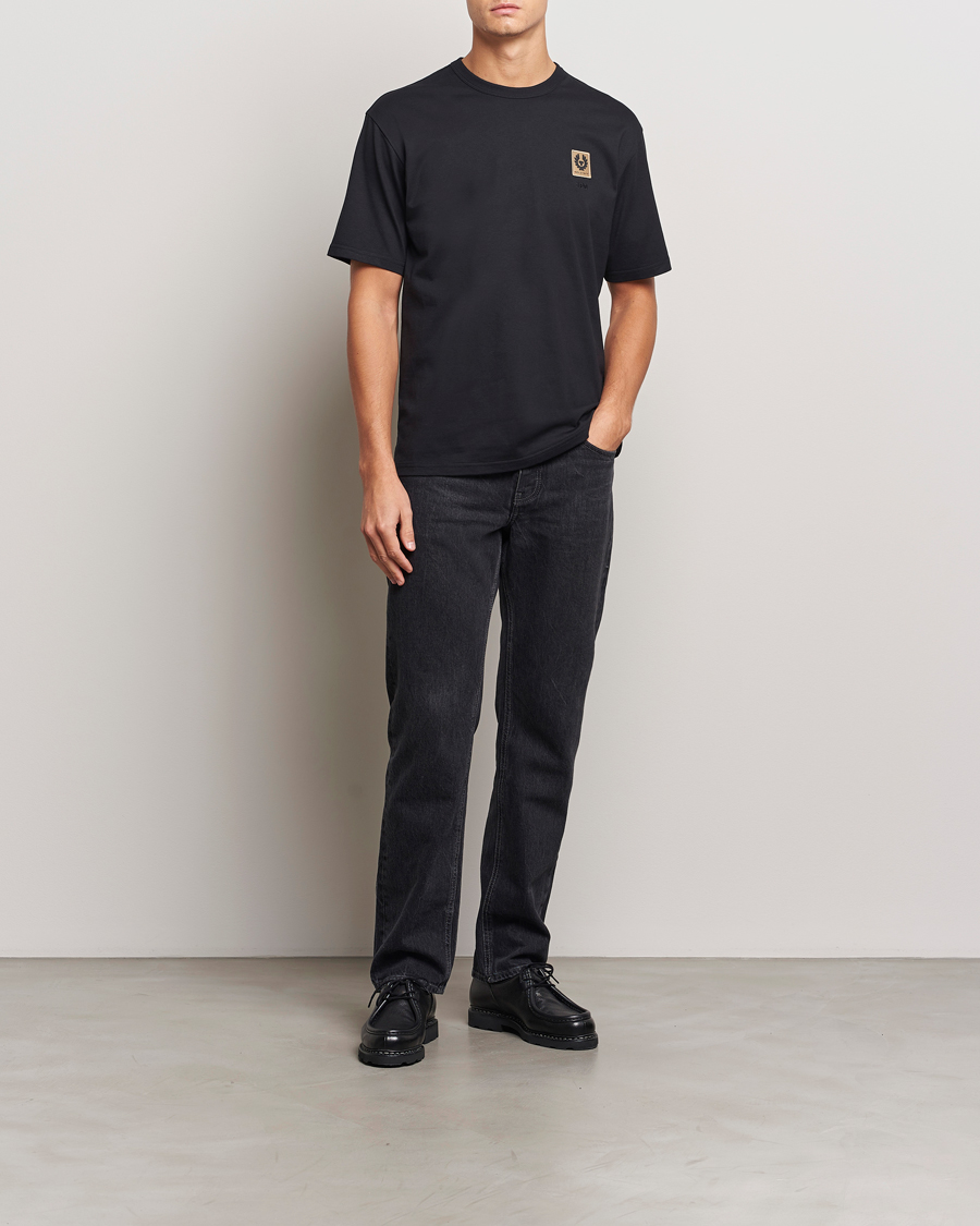 Herren | T-Shirts | Belstaff | Centenary Patch T-Shirt Black