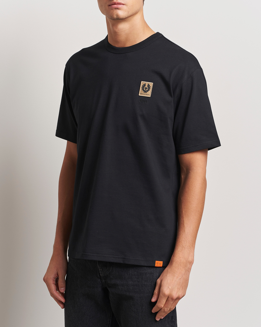 Herren | T-Shirts | Belstaff | Centenary Patch T-Shirt Black